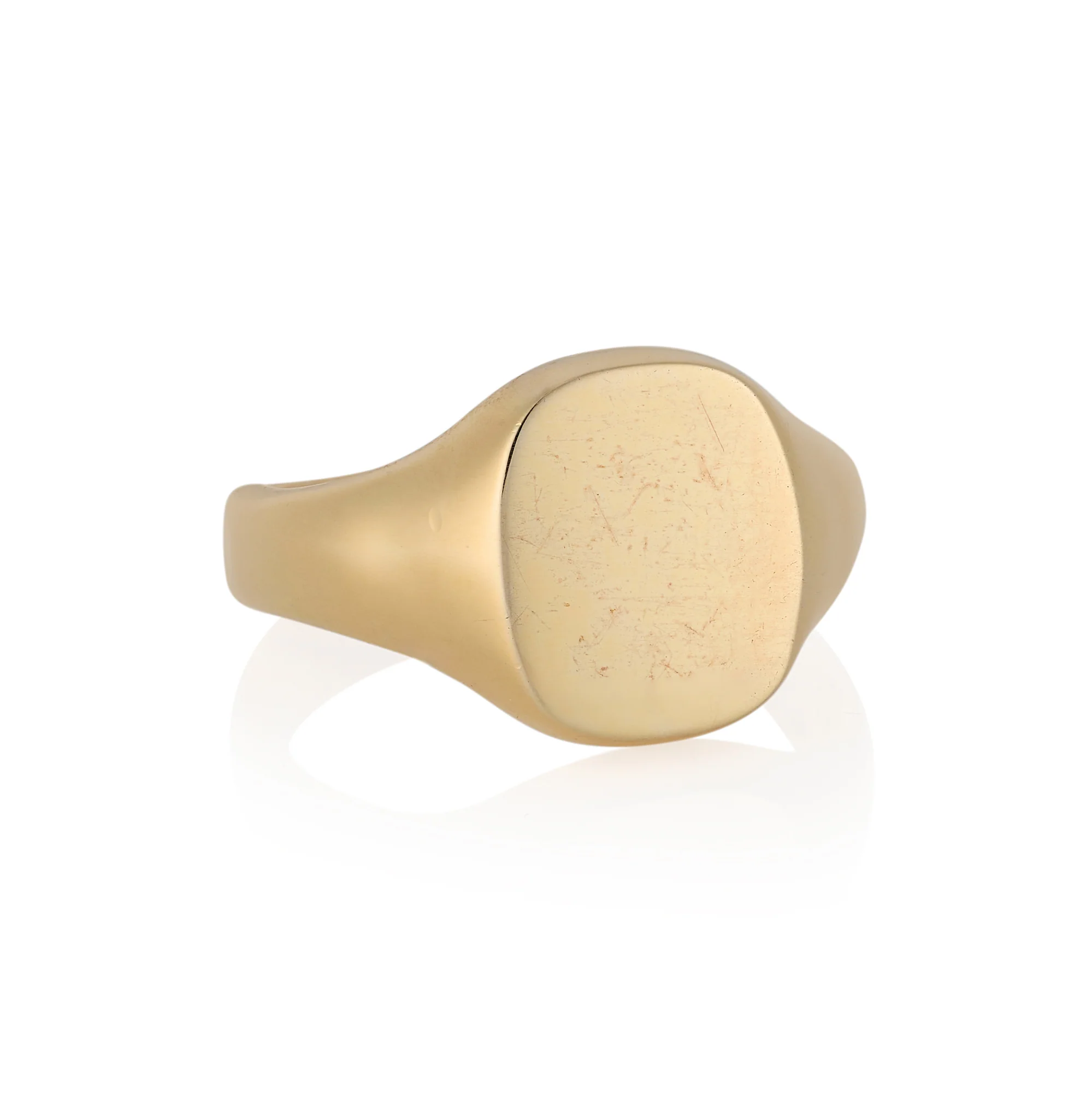 11 x 9mm Cushion Shaped Signet Ring - Image 4