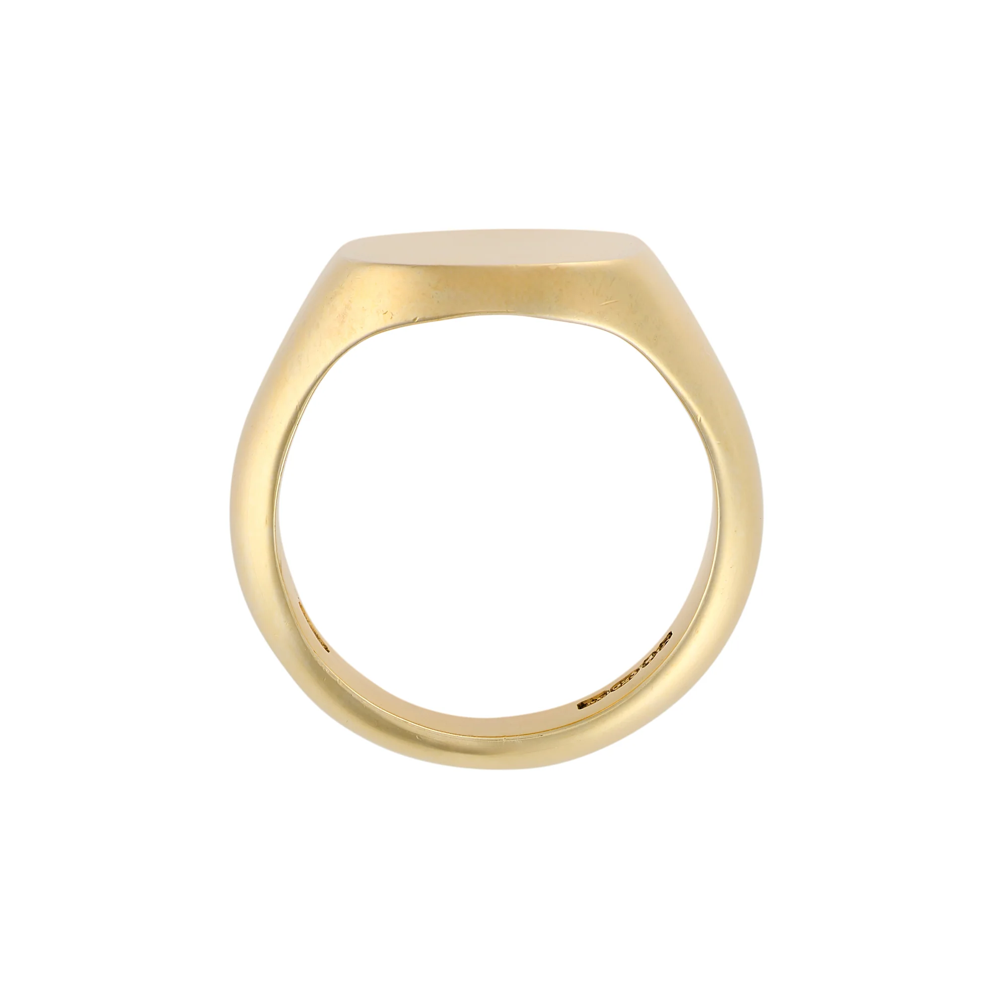 11 x 9mm Cushion Shaped Signet Ring - Image 5