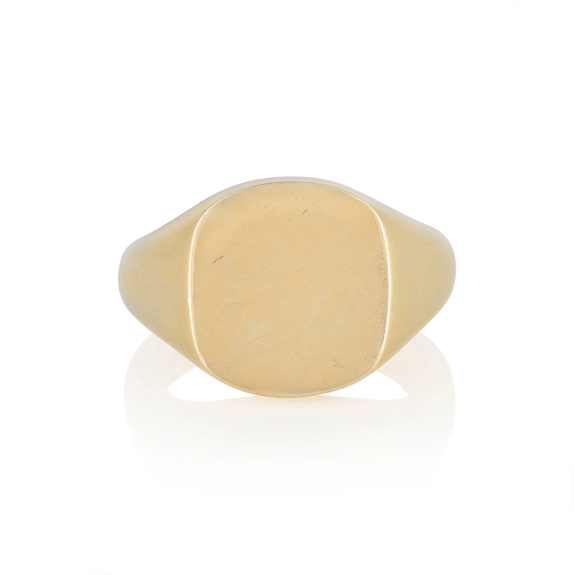 14 x 13mm Cushion Shaped Signet Ring