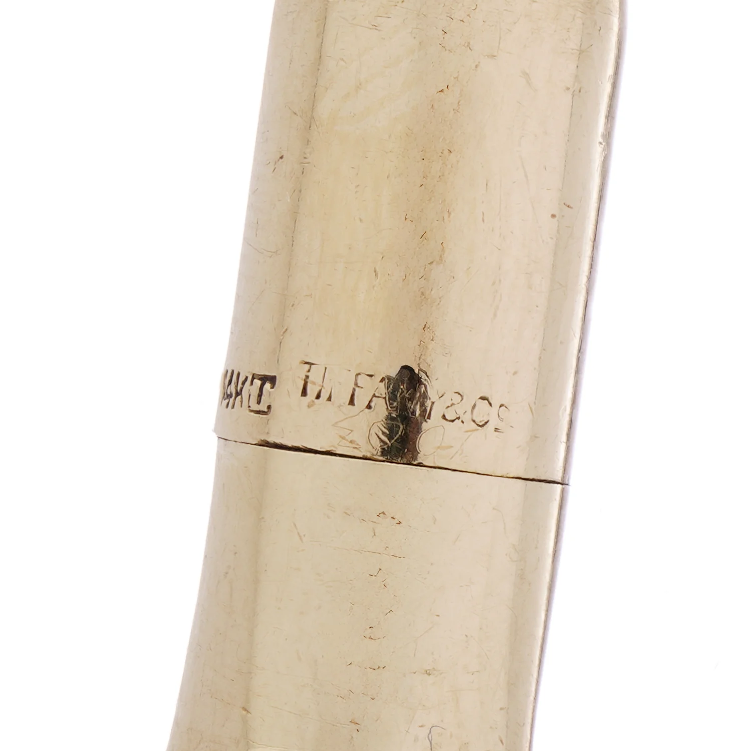 14ct Gold Bamboo Pen by Tiffany & Co - Image 5