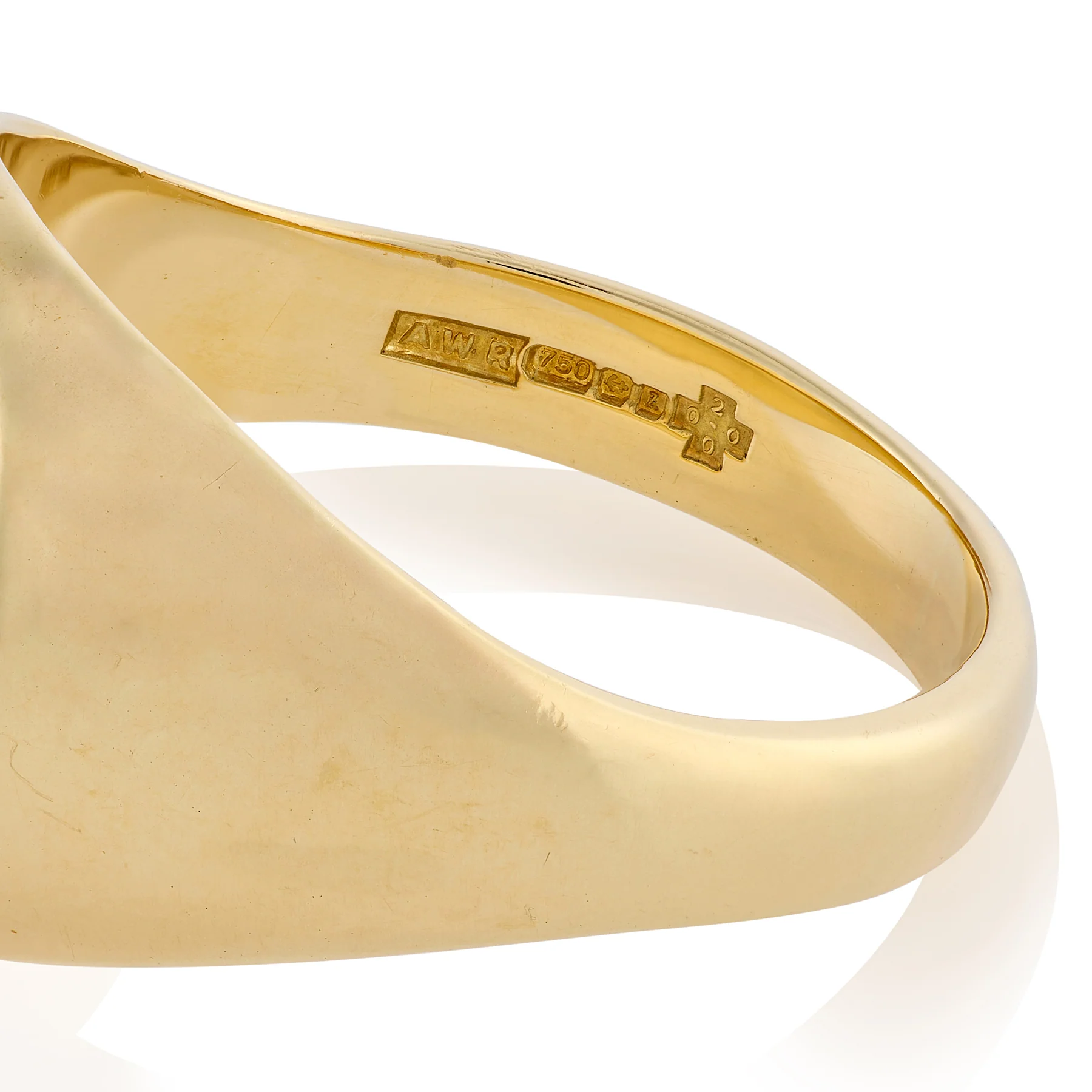 18ct Gold Dragon Signet Ring - Image 3