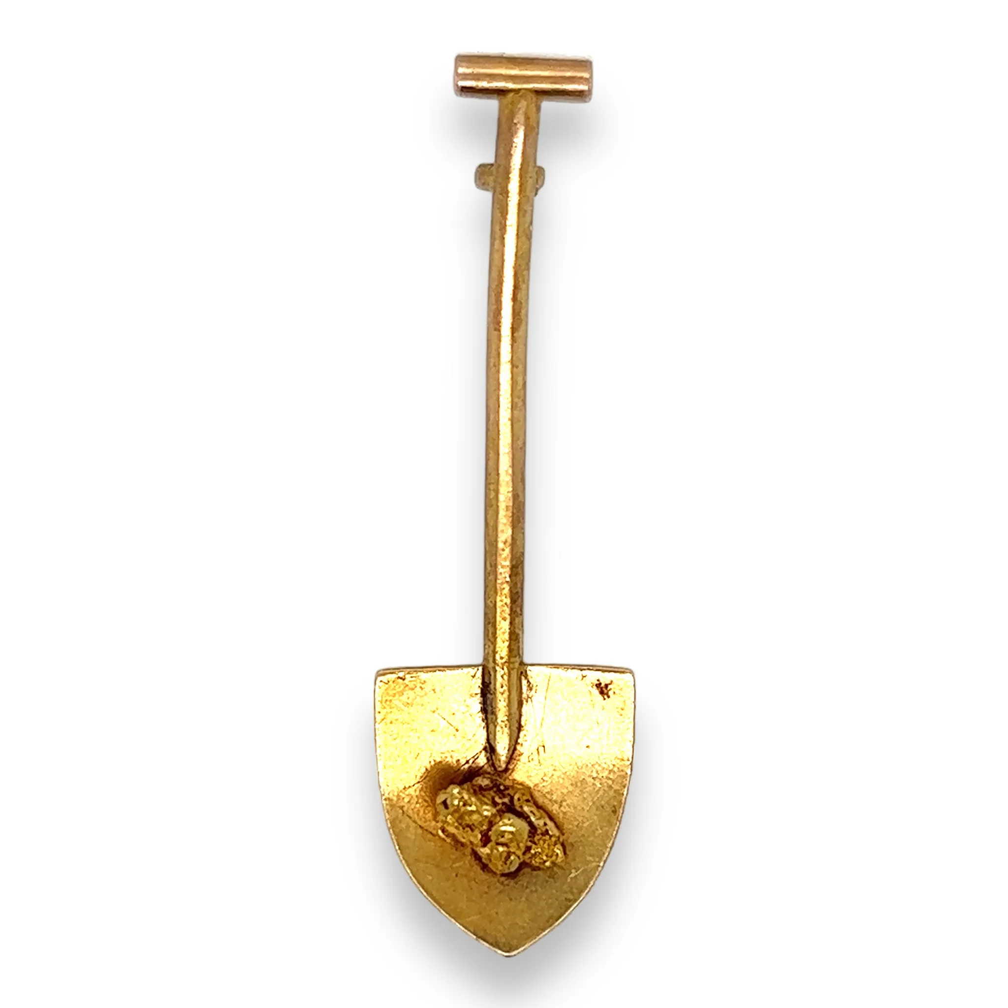 18ct Gold Gold Digger Brooch - Image 4