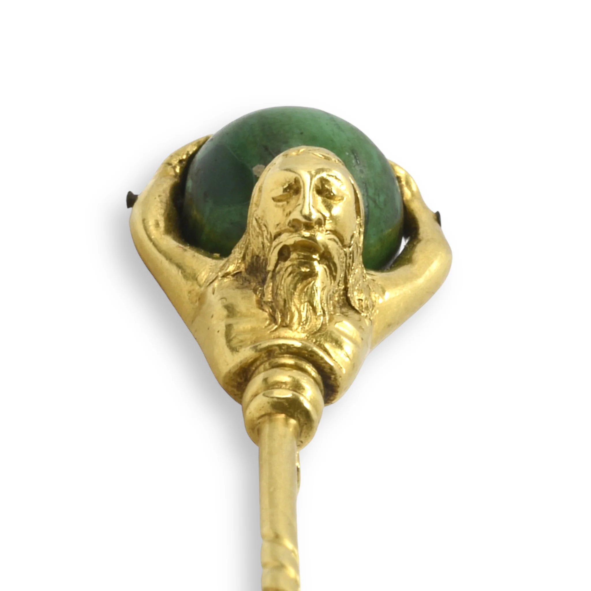 19th Century Stickpin of Atlas - Image 2