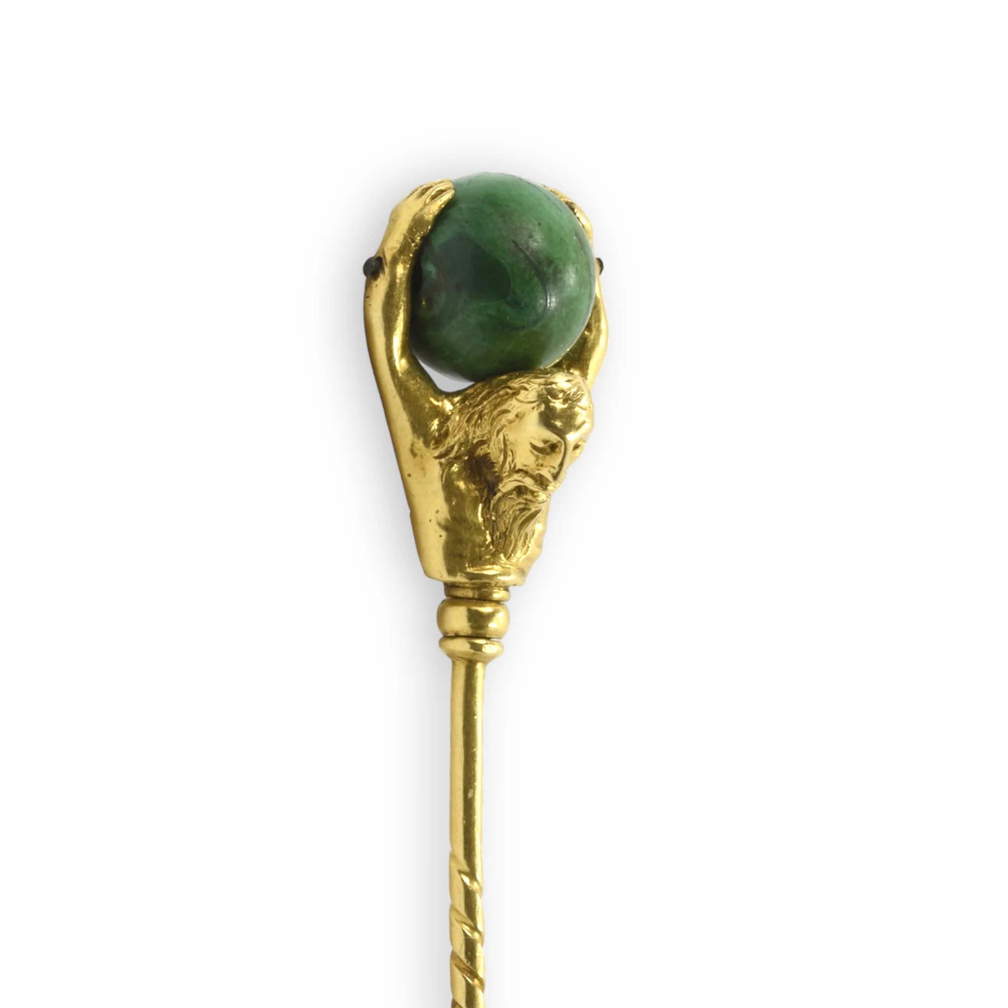 19th Century Stickpin of Atlas - Image 4