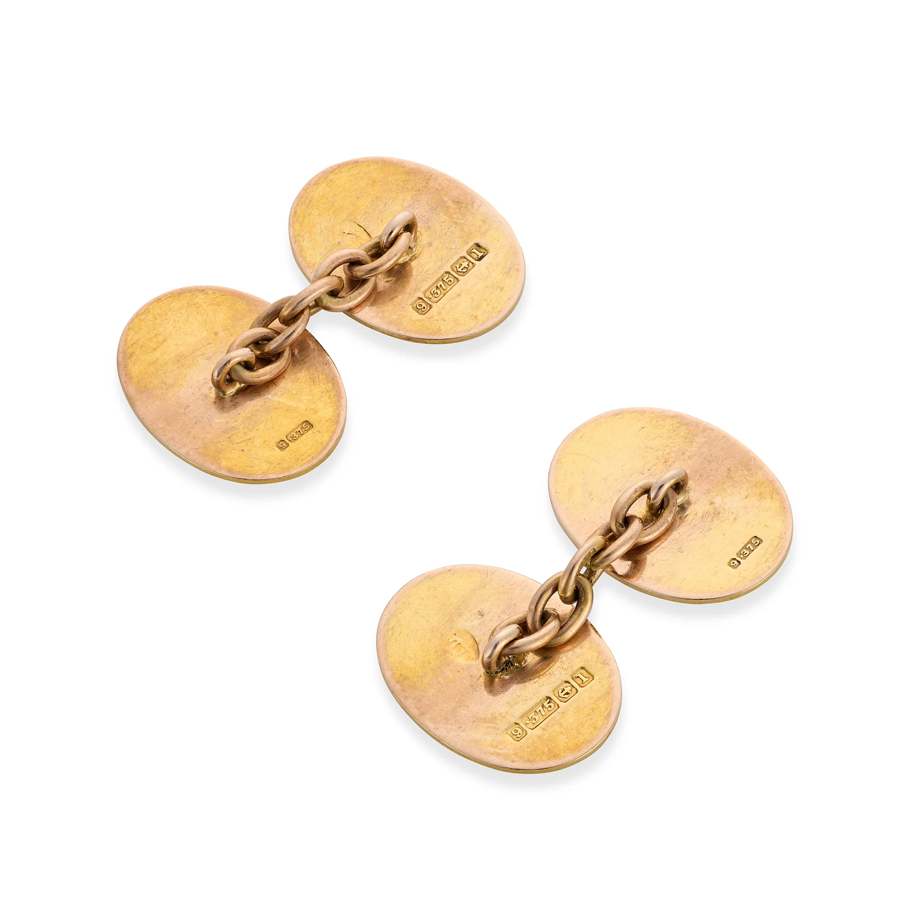 Antique 15ct Gold Cufflinks - Image 4