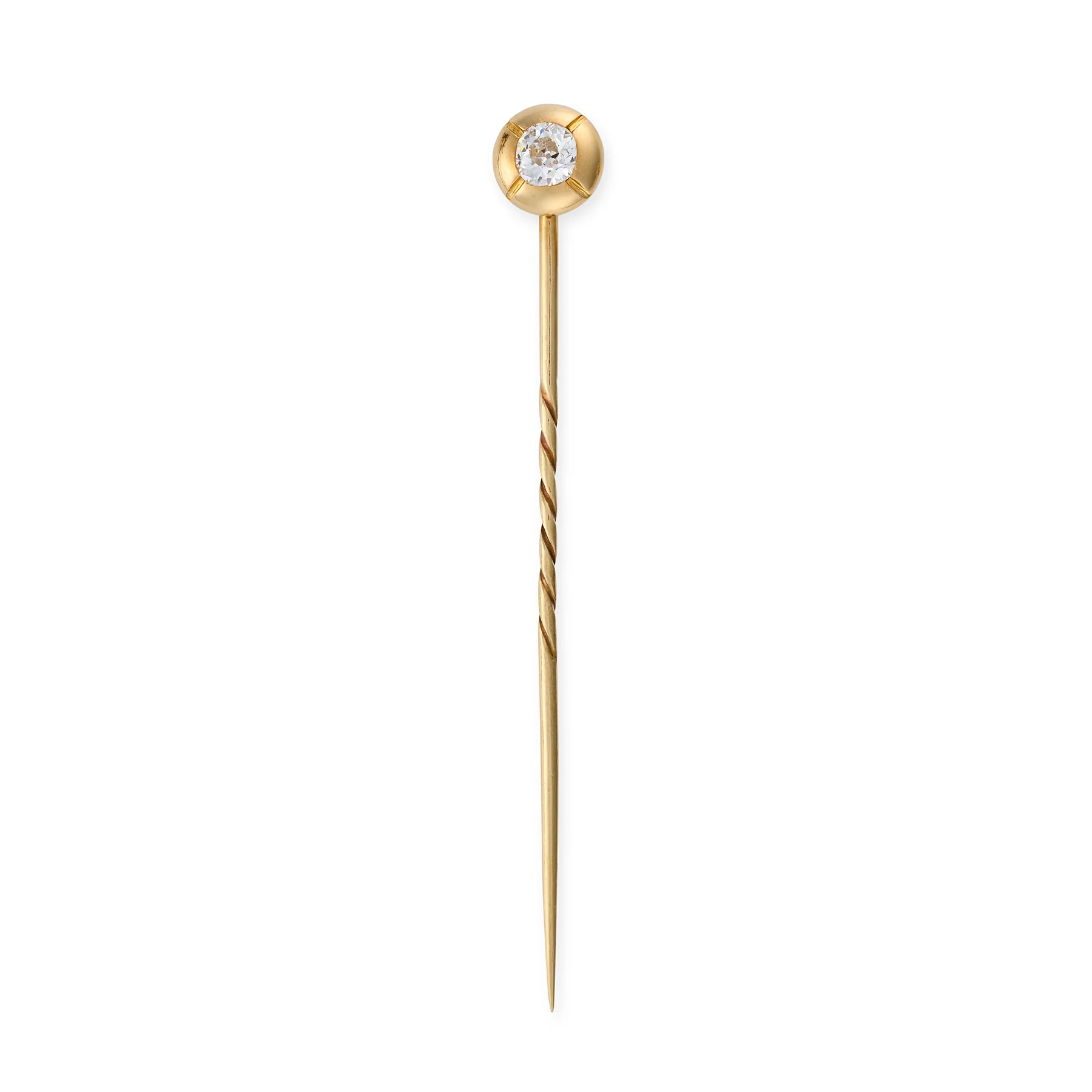 Antique Diamond Stickpin - Image 2