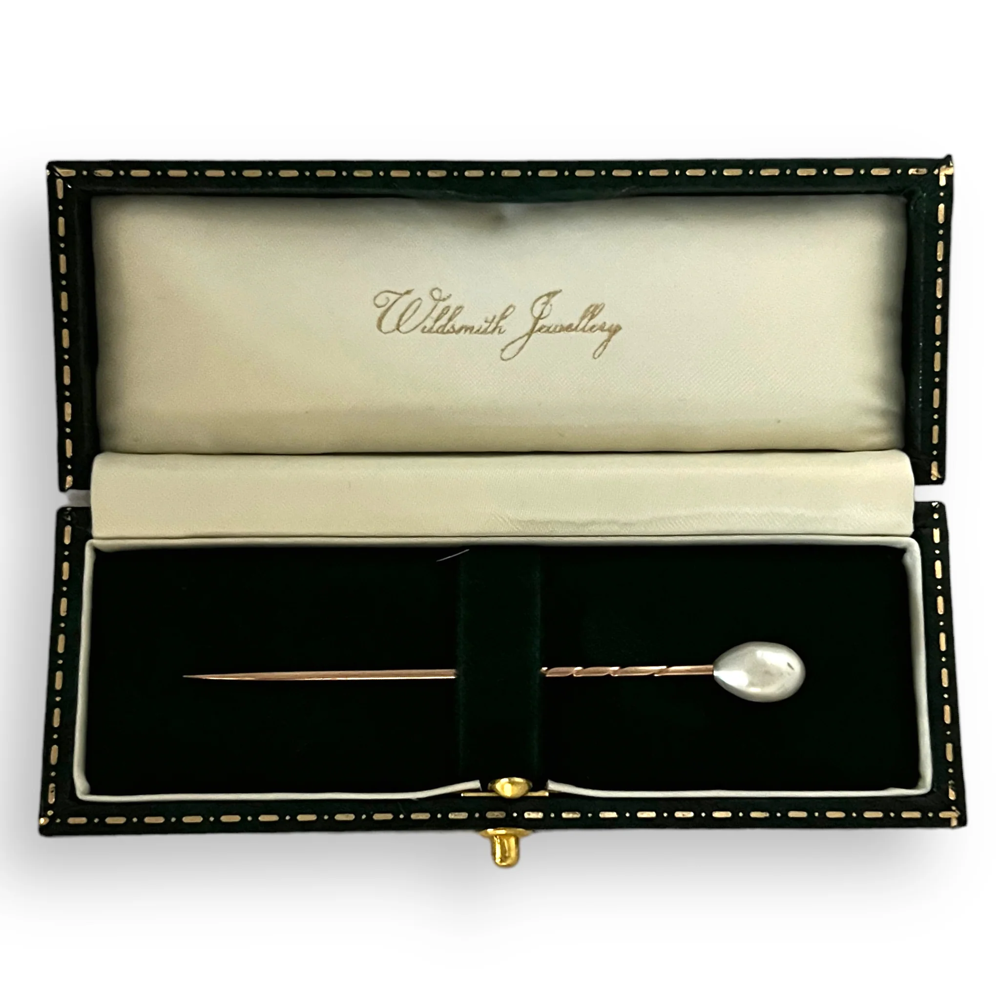Antique Natural Pearl Stickpin - Image 4