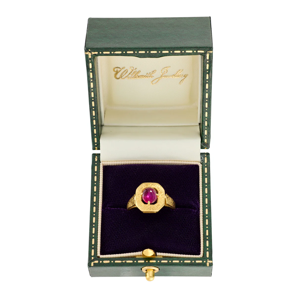 Antique Ruby & Gold Ring - Image 4