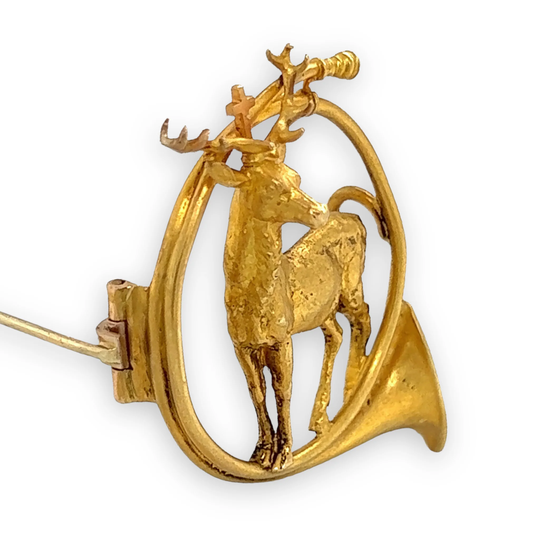 Antique St. Hubert Brooch - Image 3