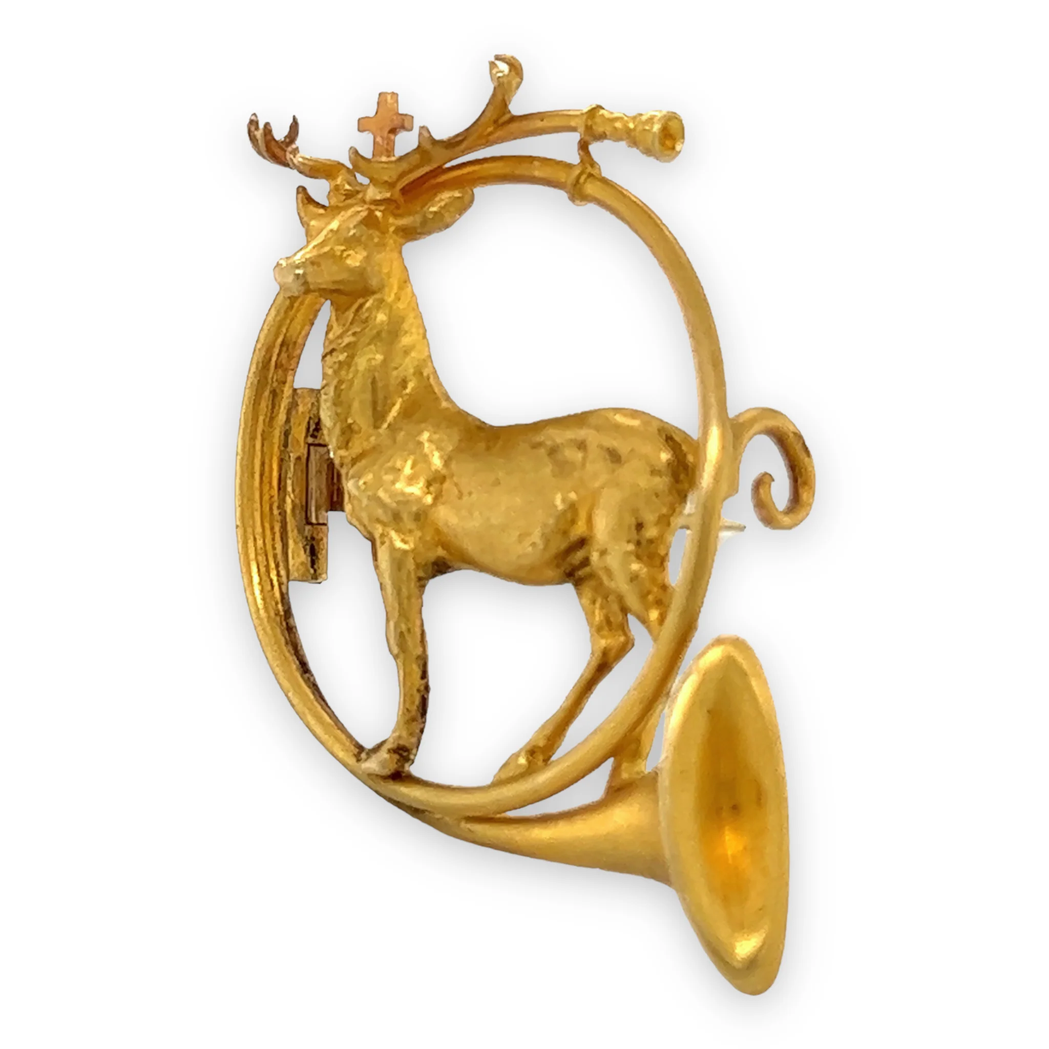 Antique St. Hubert Brooch - Image 4
