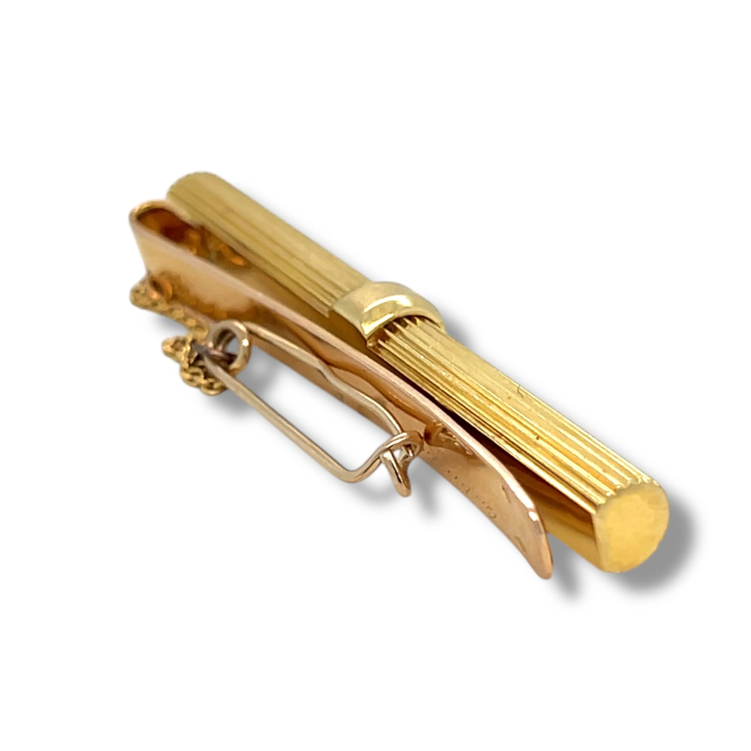 Cartier 18ct Gold Tie Slide - Image 5