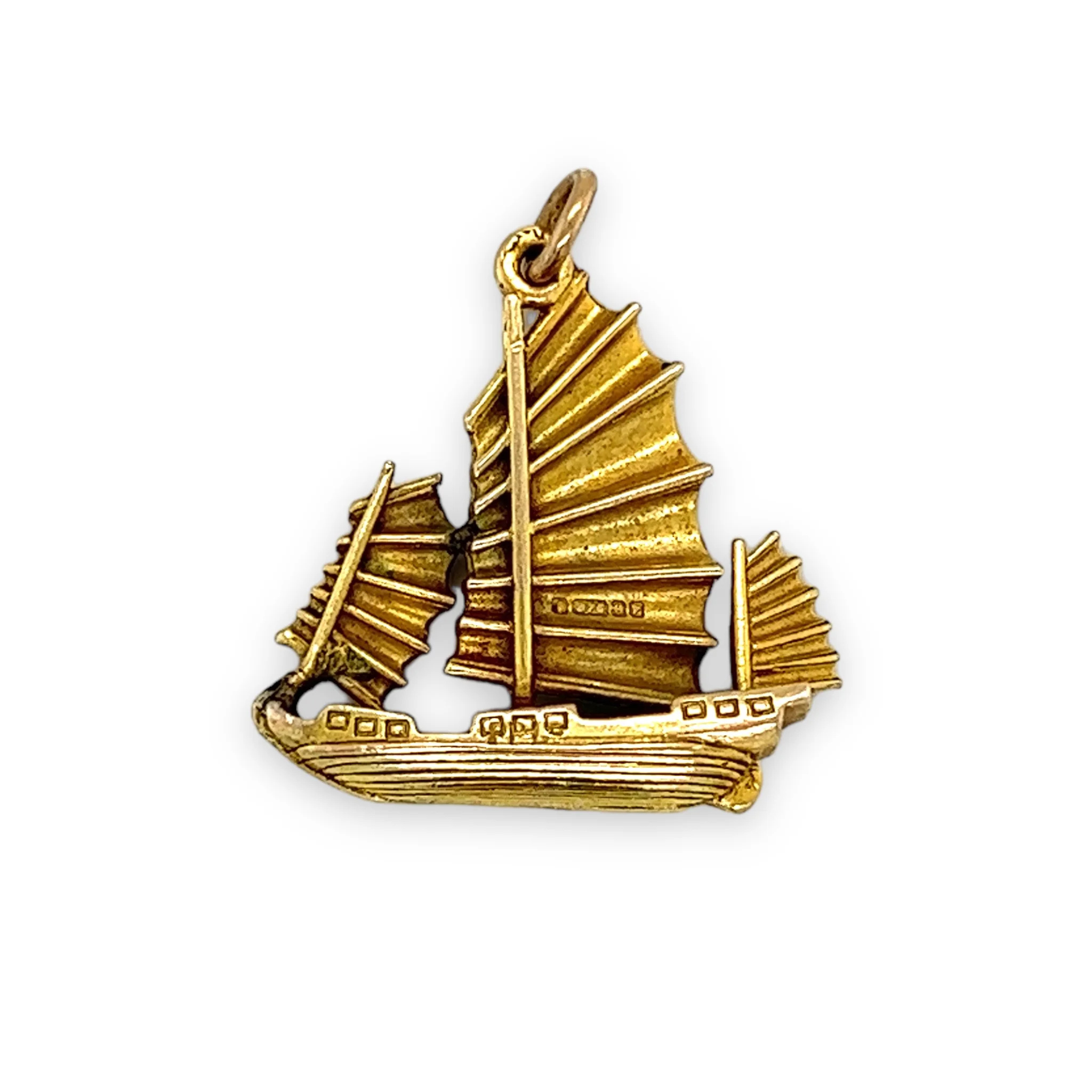 Chinese Junk Ship Charm