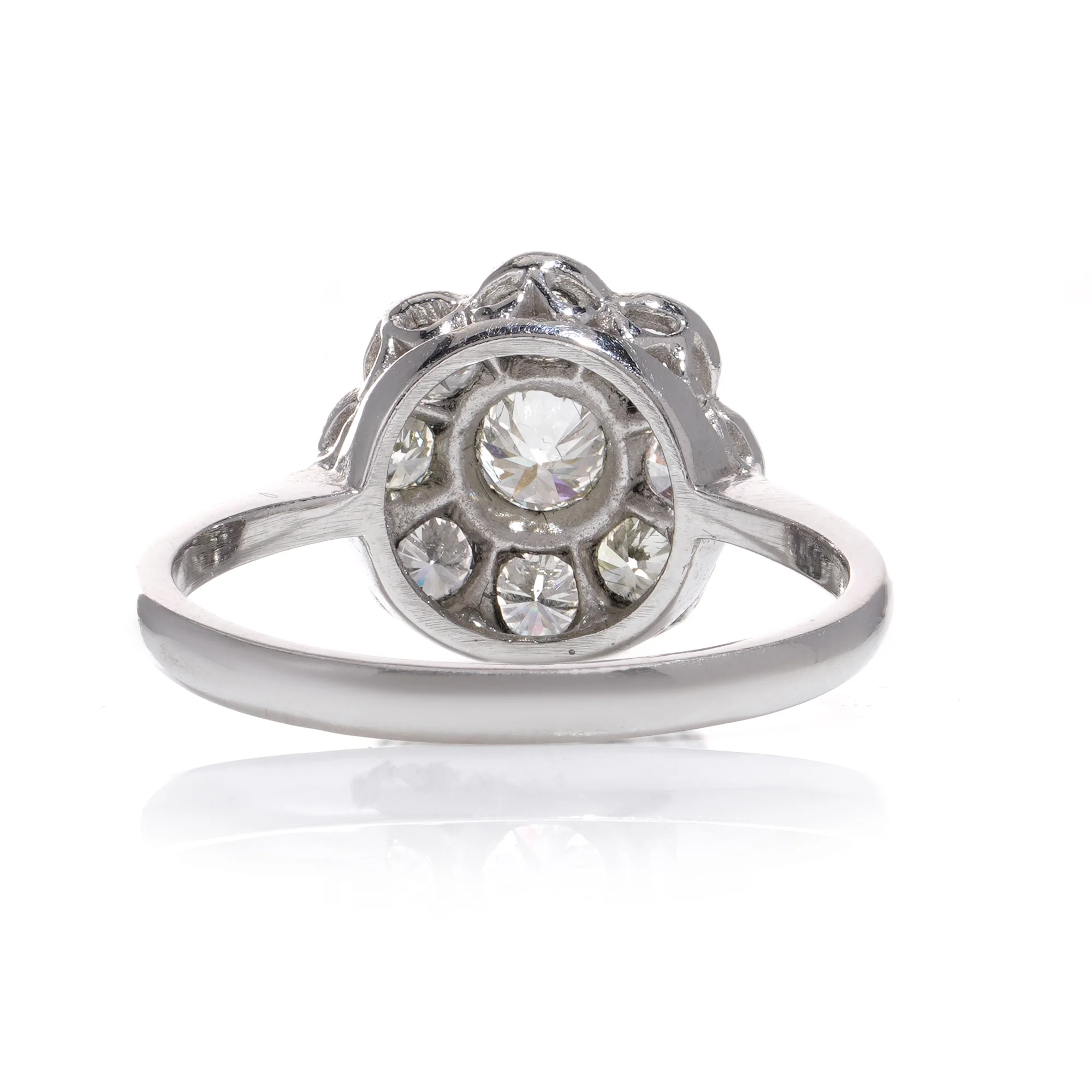 Diamond Daisy Cluster Ring - Image 3
