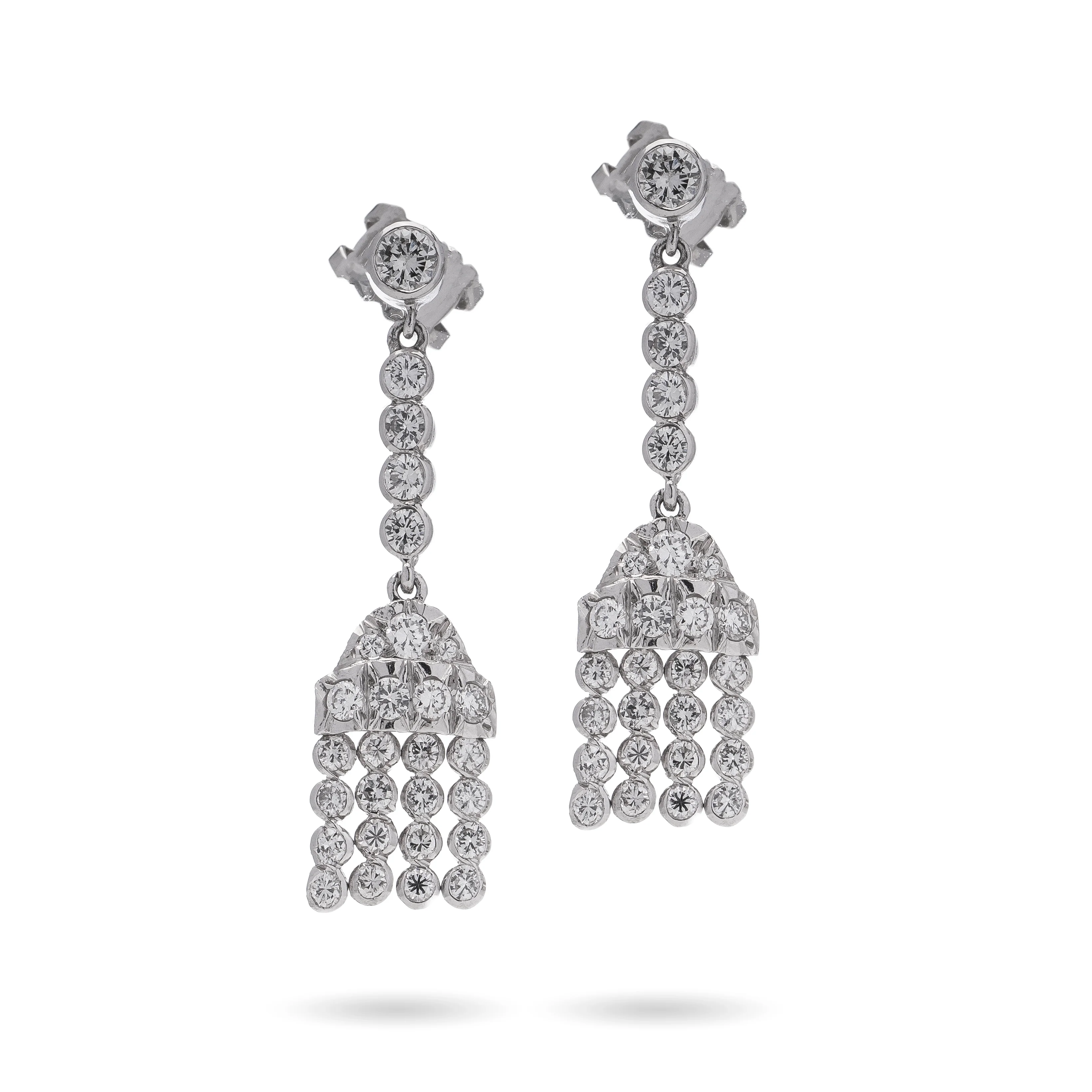 Diamond Drop Earrings - Image 6