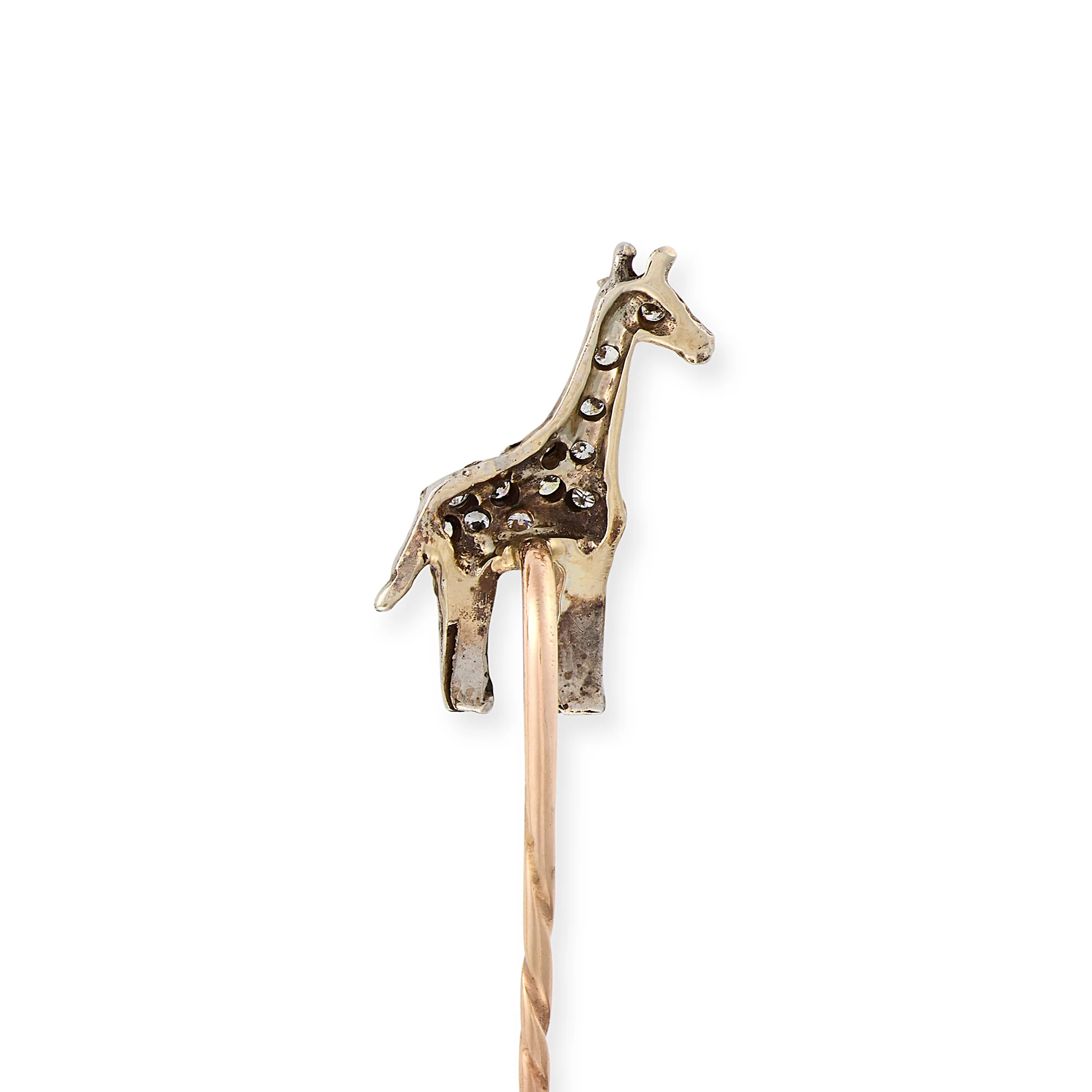 Diamond Giraffe Stickpin - Image 3