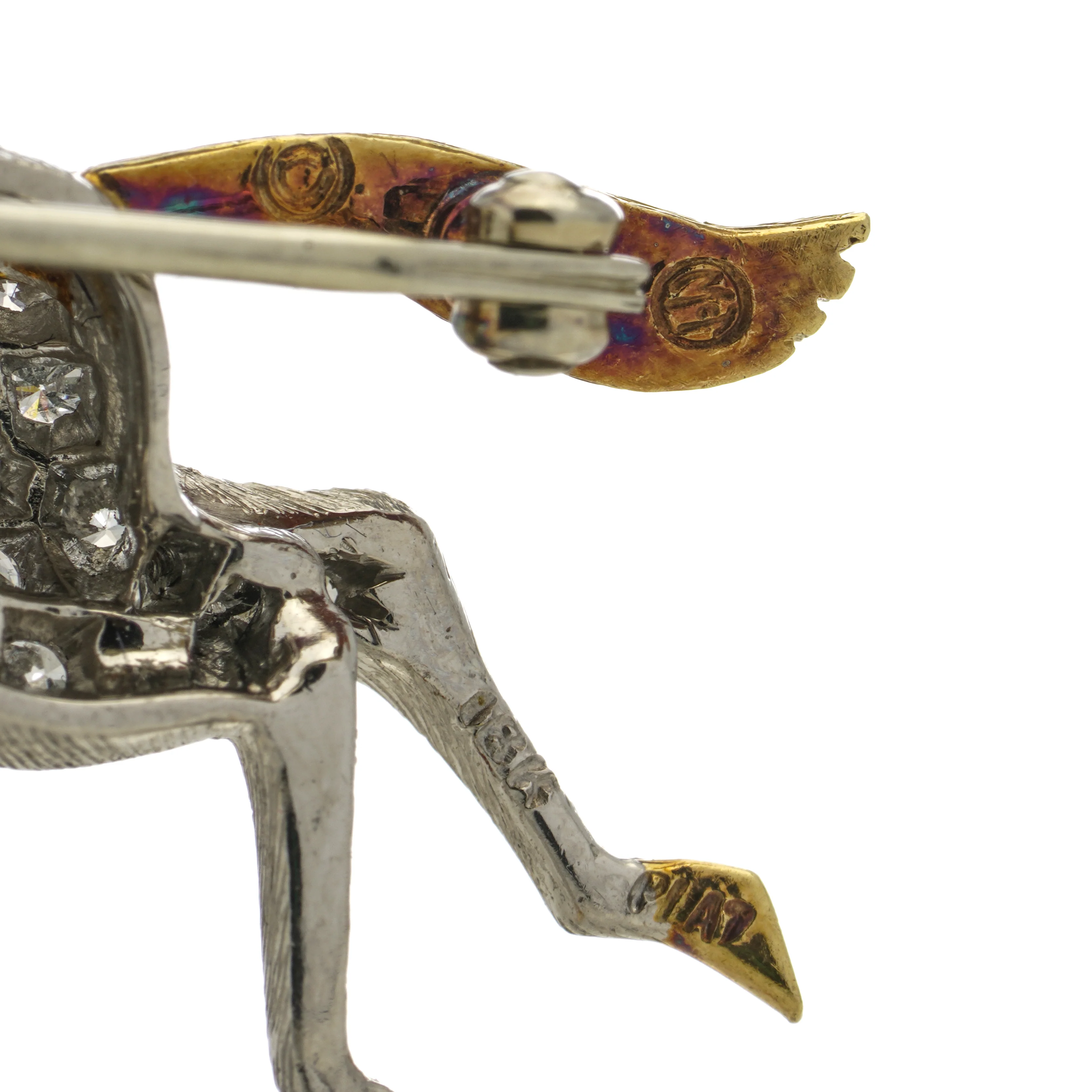 Diamond Jockey Brooch - Image 5