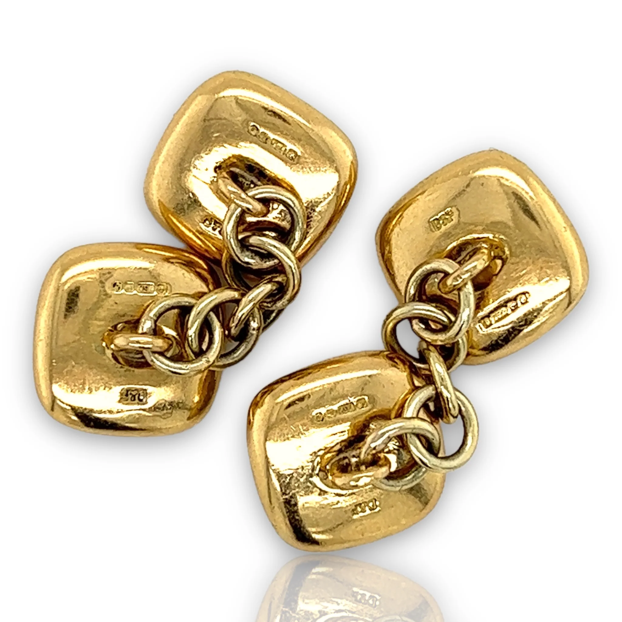 Diamond Mother of Pearl Cufflinks by Deakin and Francis - Image 3