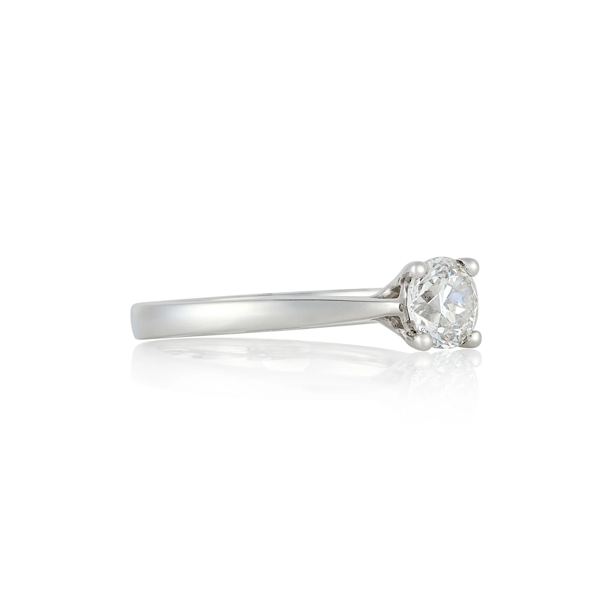 Diamond Solitaire Engagement Ring - Image 2