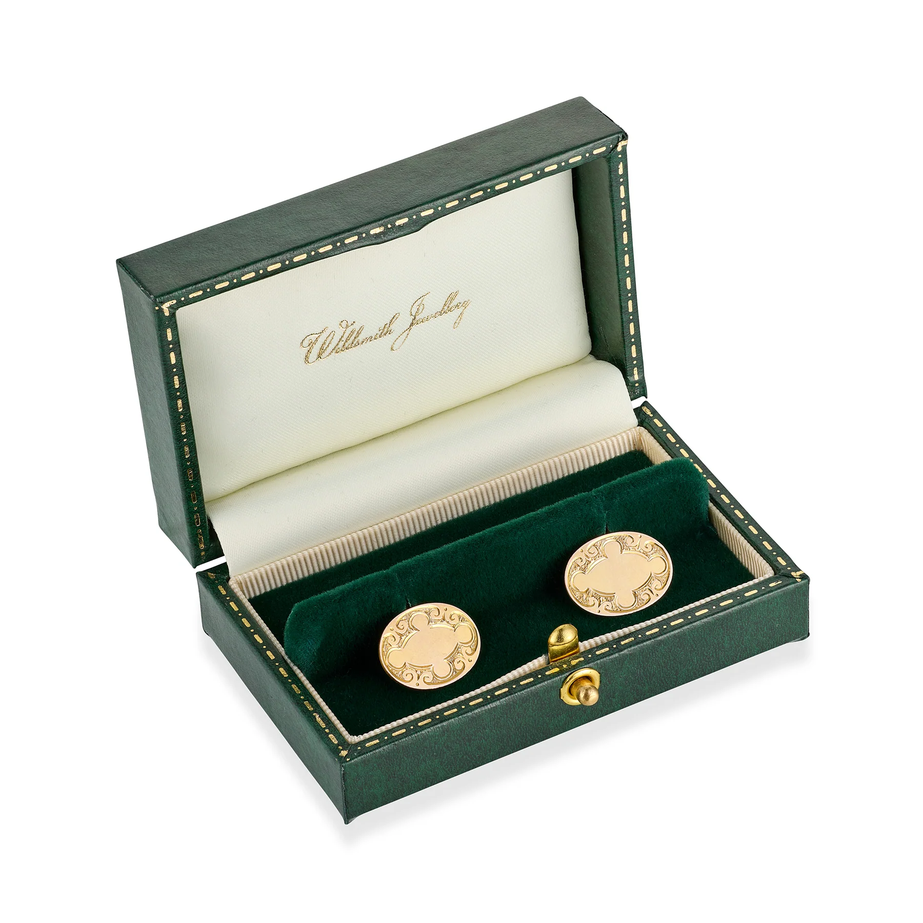 Edwardian Rose Gold Cufflinks - Image 2