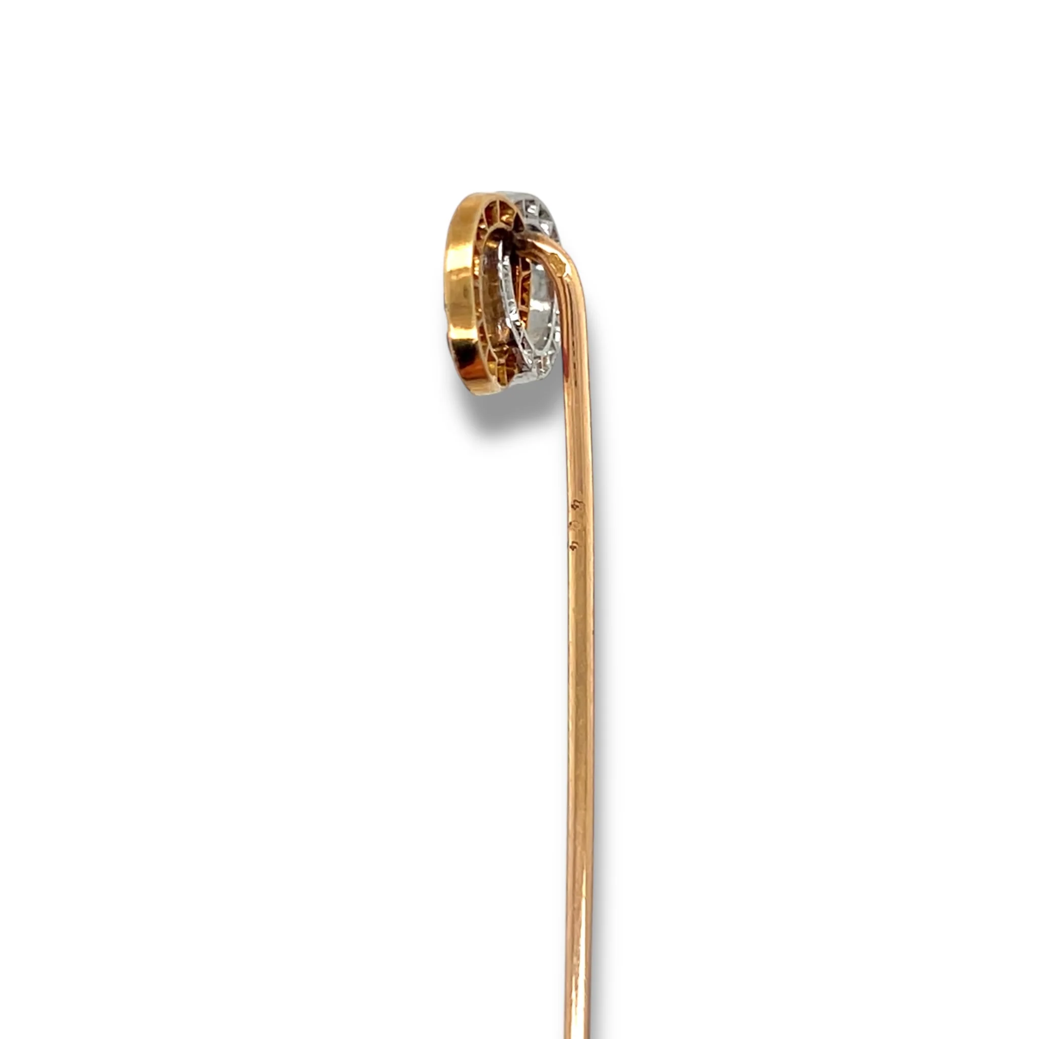 Edwardian Ruby & Diamond Stickpin - Image 4
