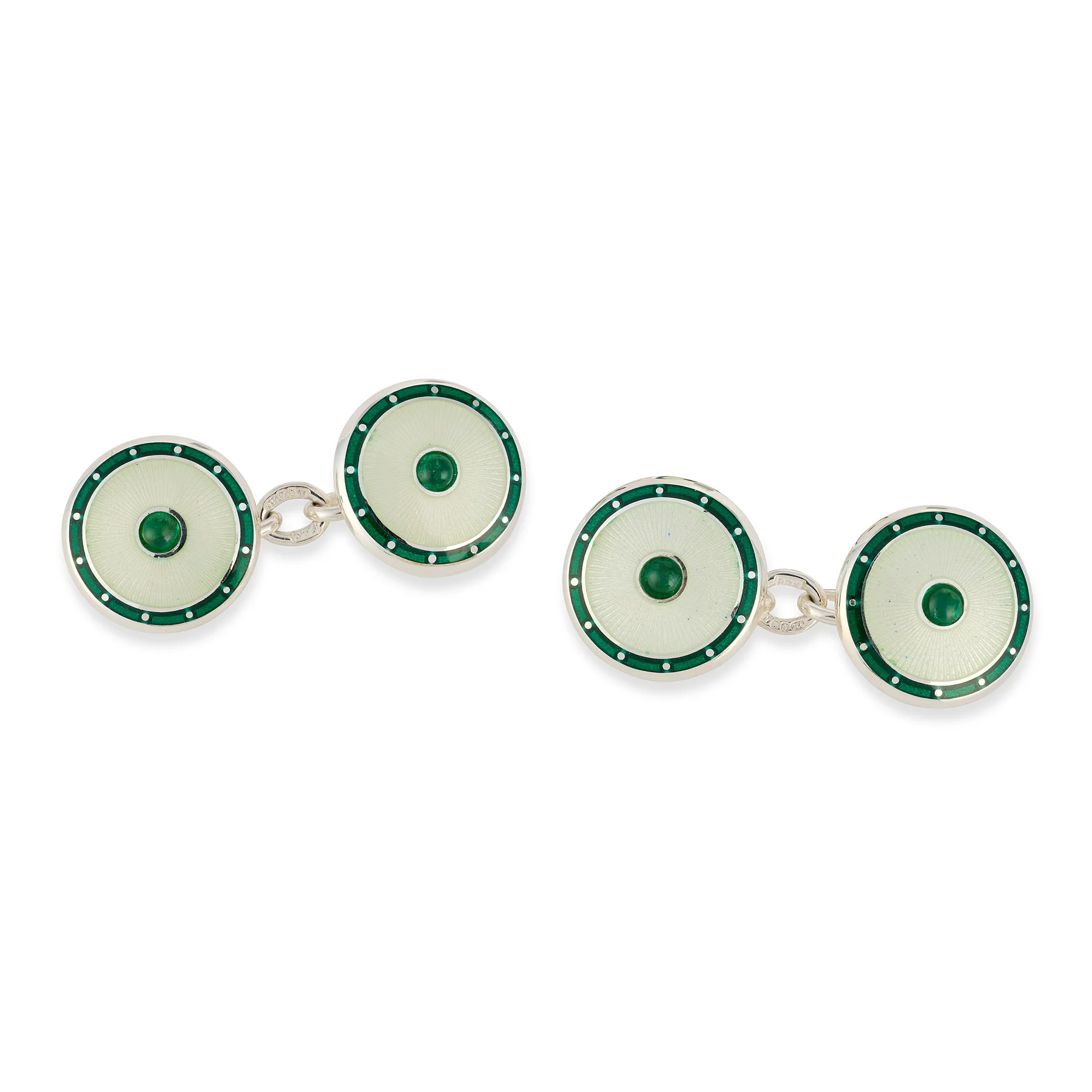 Emerald & Enamel Dress Set - Image 3
