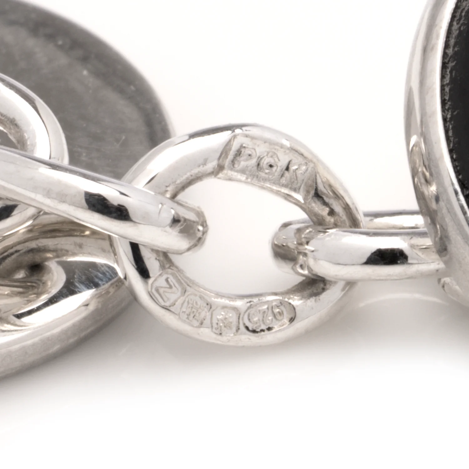 Enamel & Sterling Silver Round Dress Set - Image 4