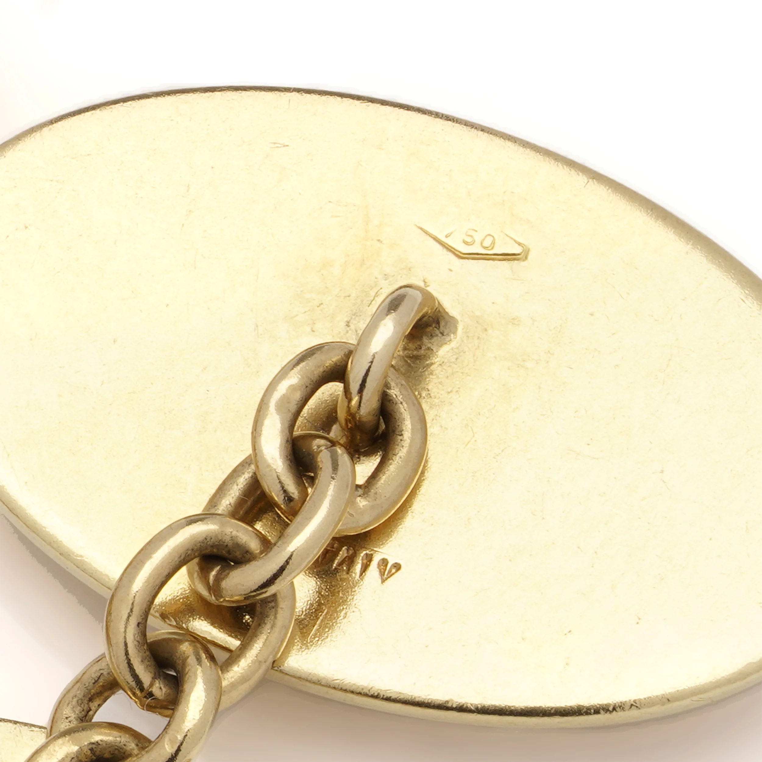 Gold & Diamond Cufflinks by Alfred Dunhill - Image 4