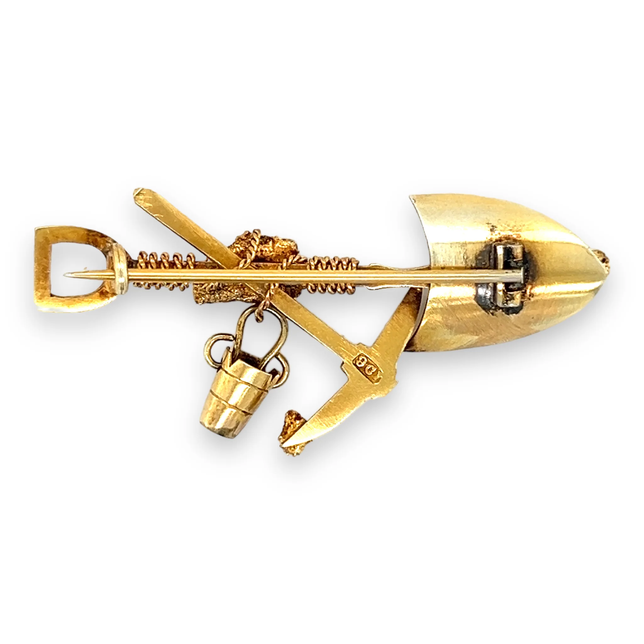 Gold Miner's Brooch - Image 3