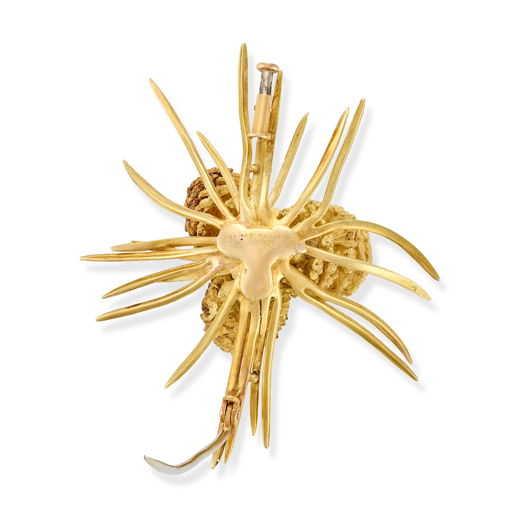 Hermes Paris, Vintage Pine Cone Brooch - Image 3