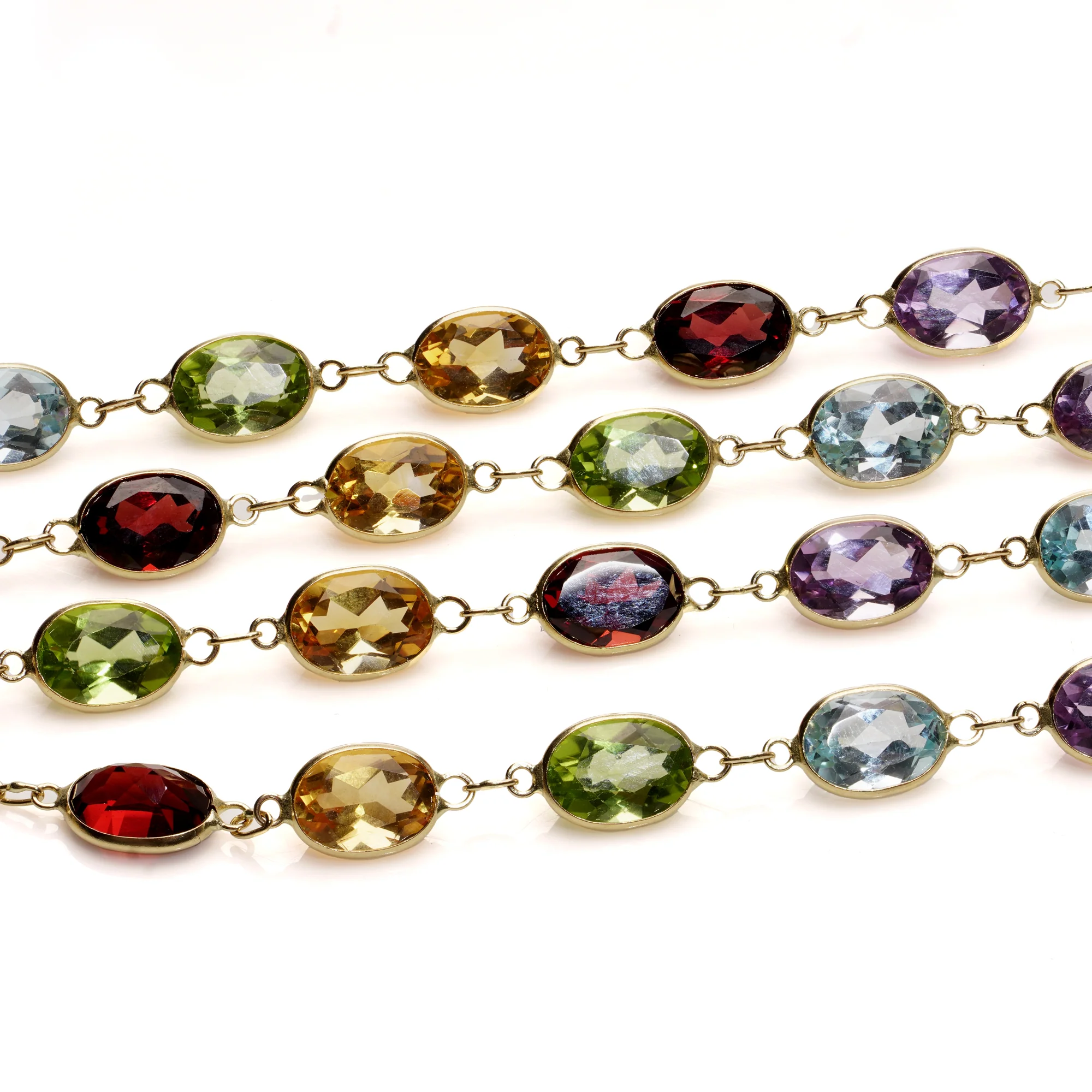 Multi Gemstone Necklace - Image 3