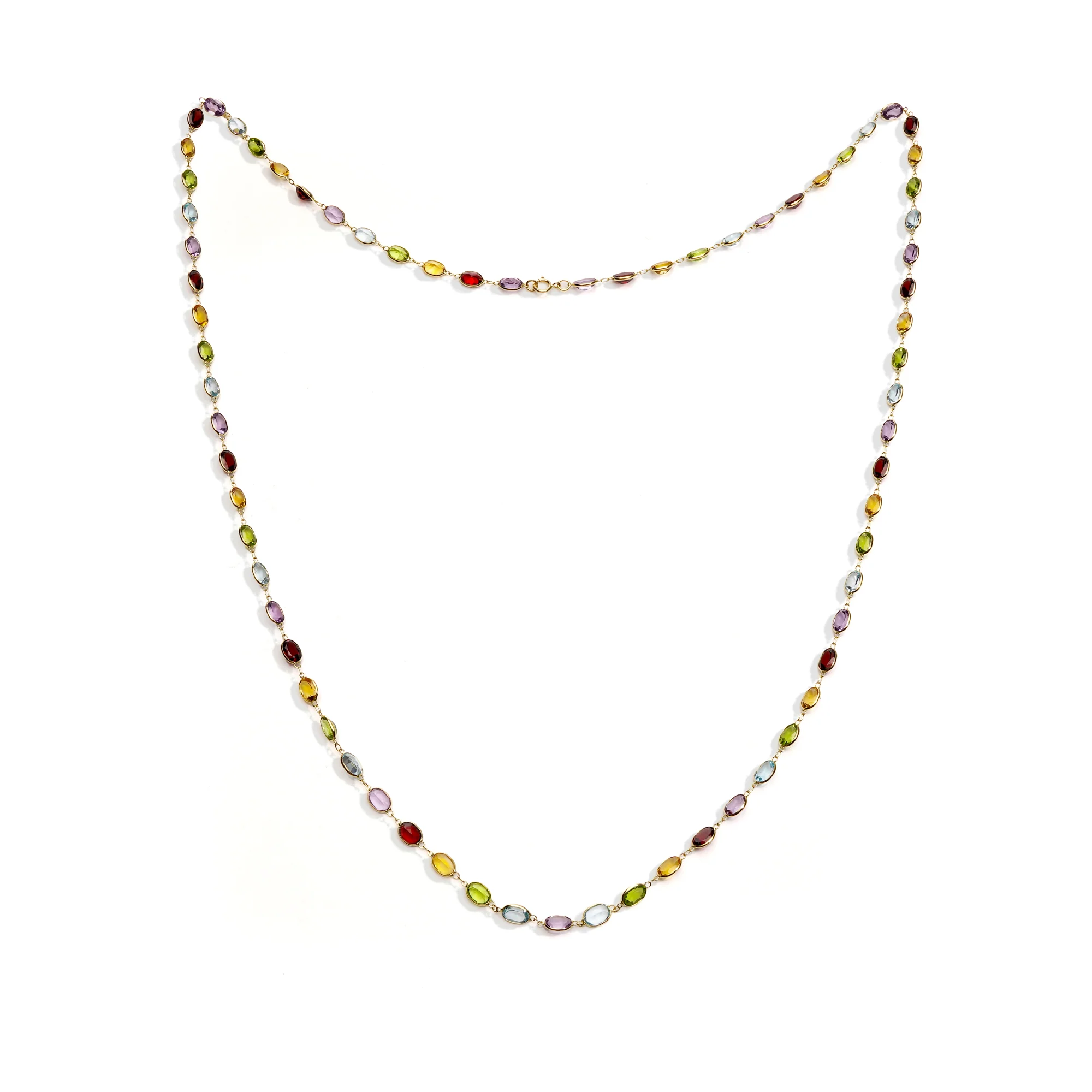 Multi Gemstone Necklace - Image 4