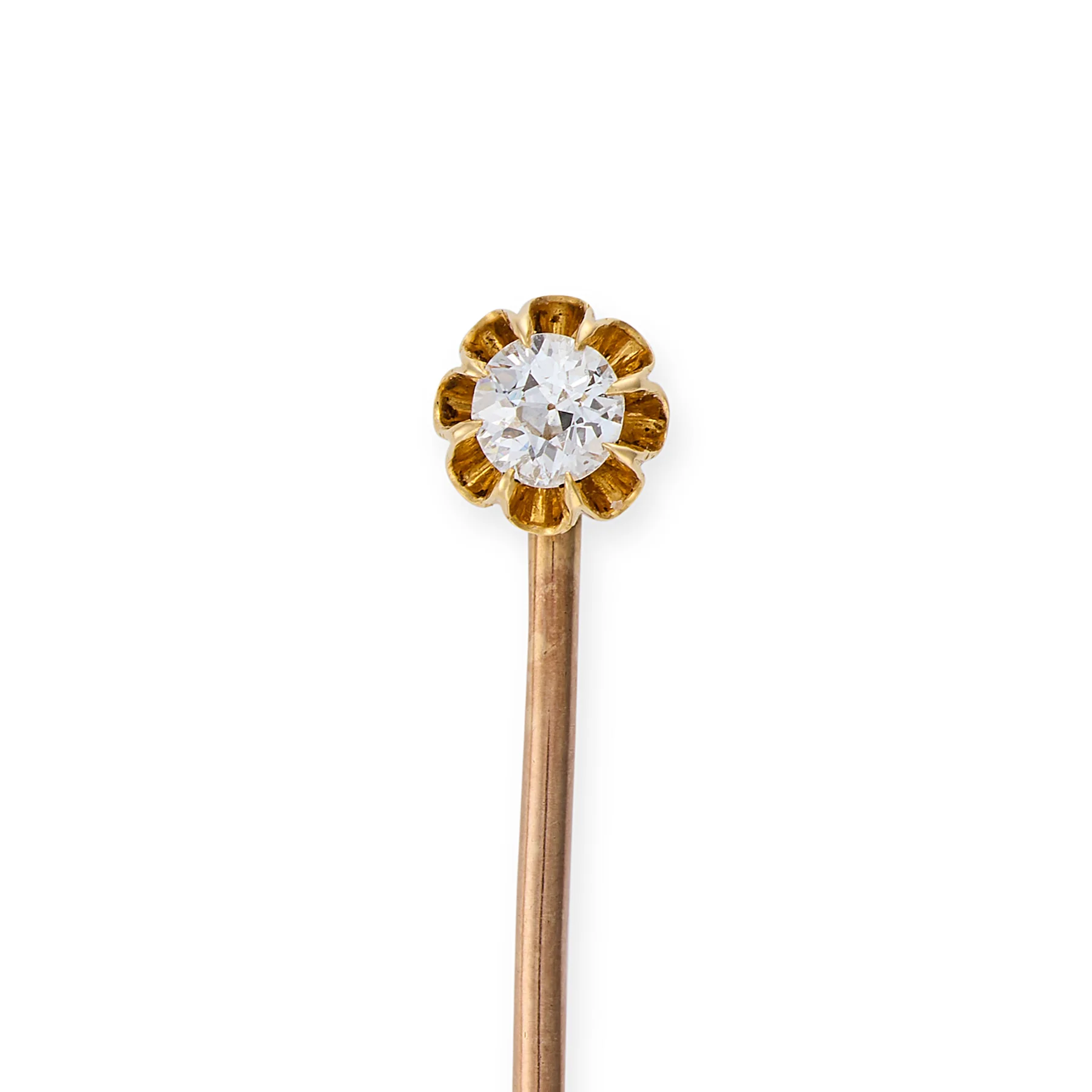 Old Cut Diamond Stickpin