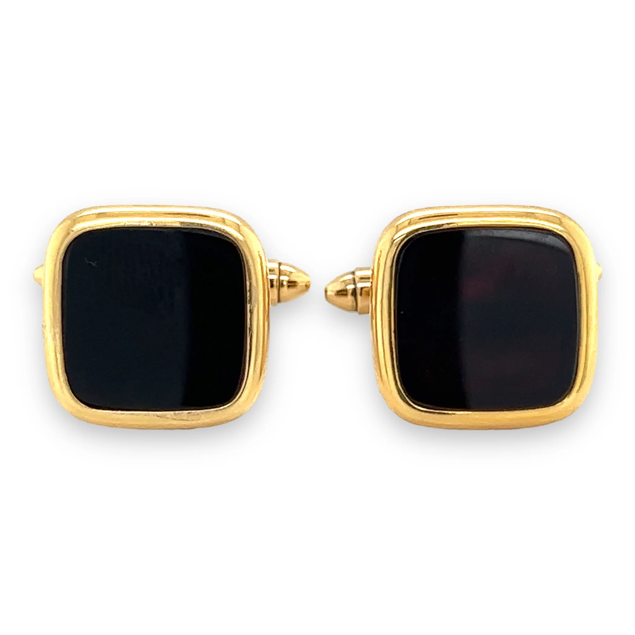 Onyx and Gold Cufflinks - Image 4