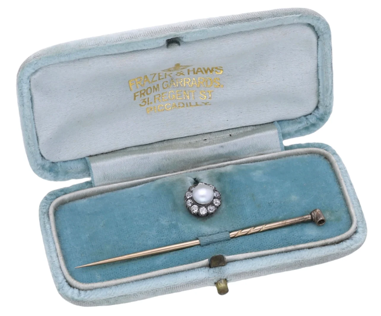 Pearl & Diamond Stickpin - Image 3