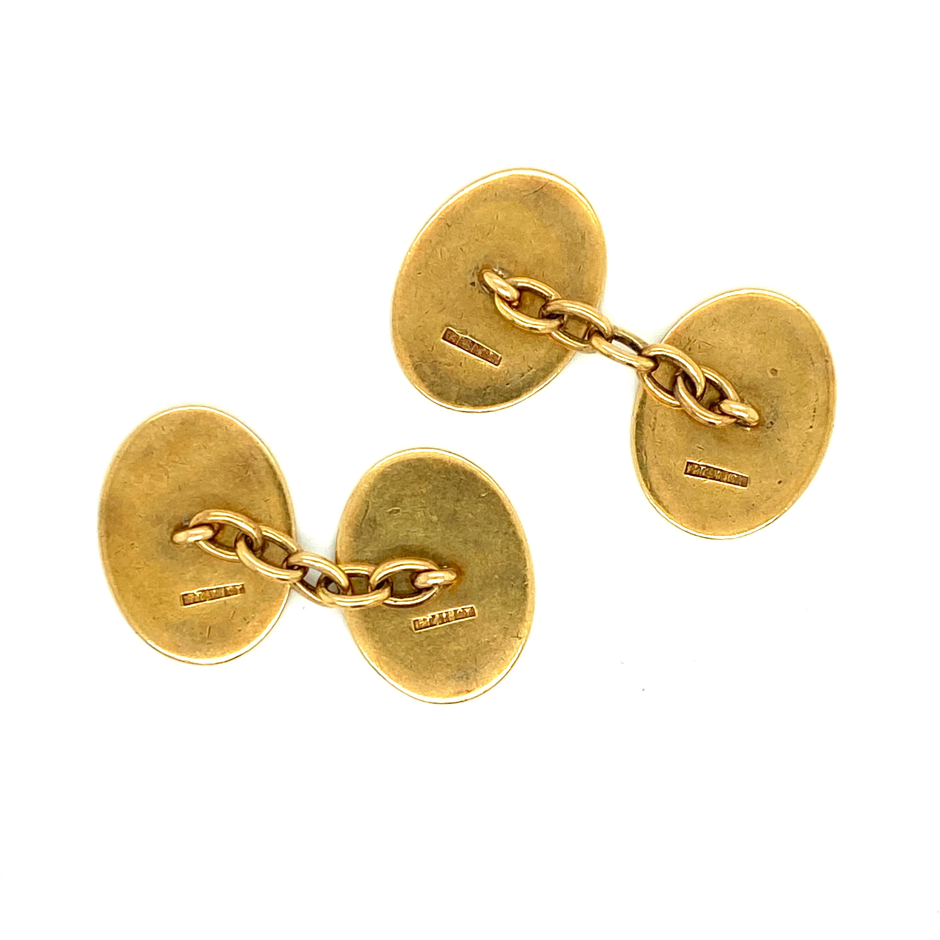 Platinum and Gold Cufflinks - Image 3