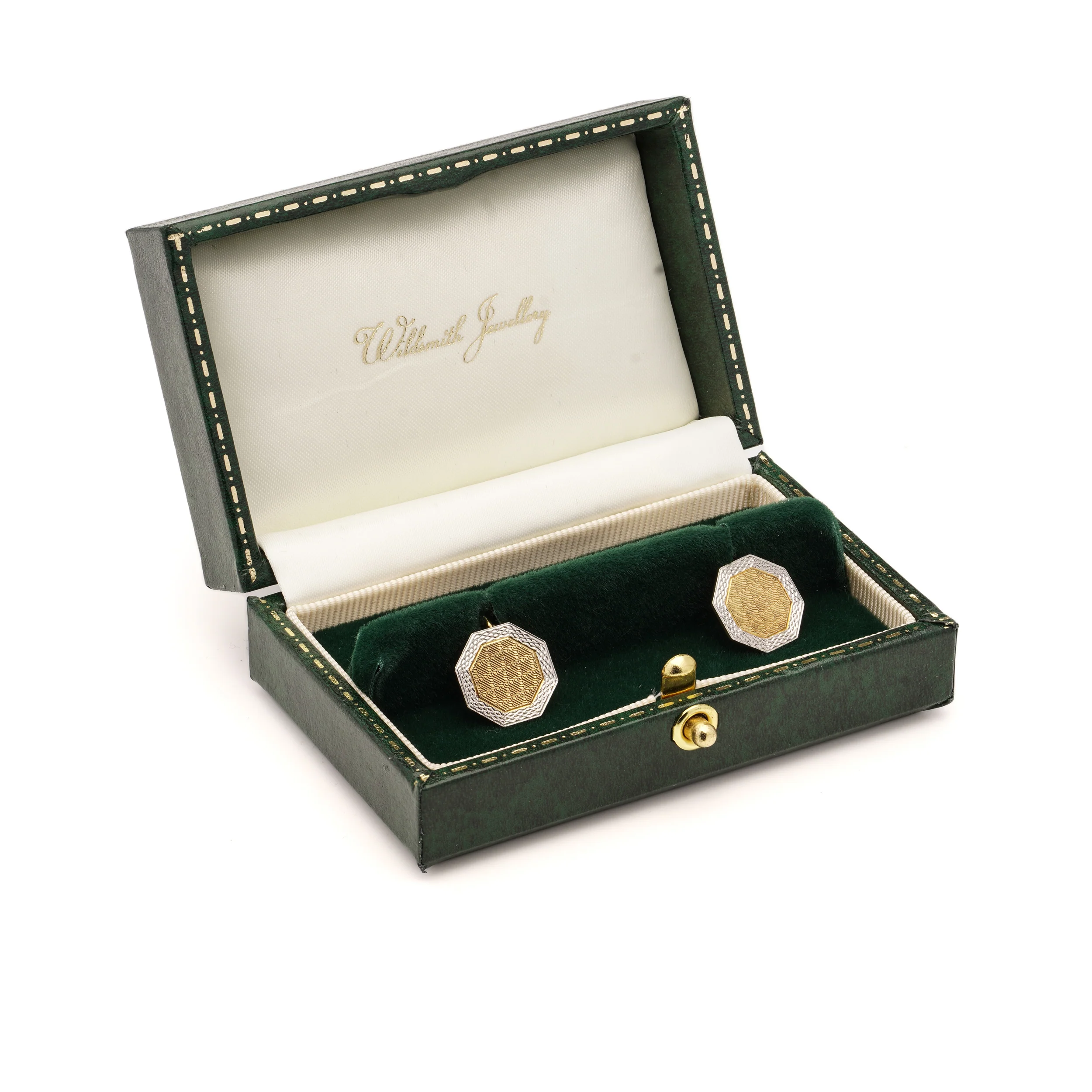 Platinum and Gold Cufflinks - Image 4