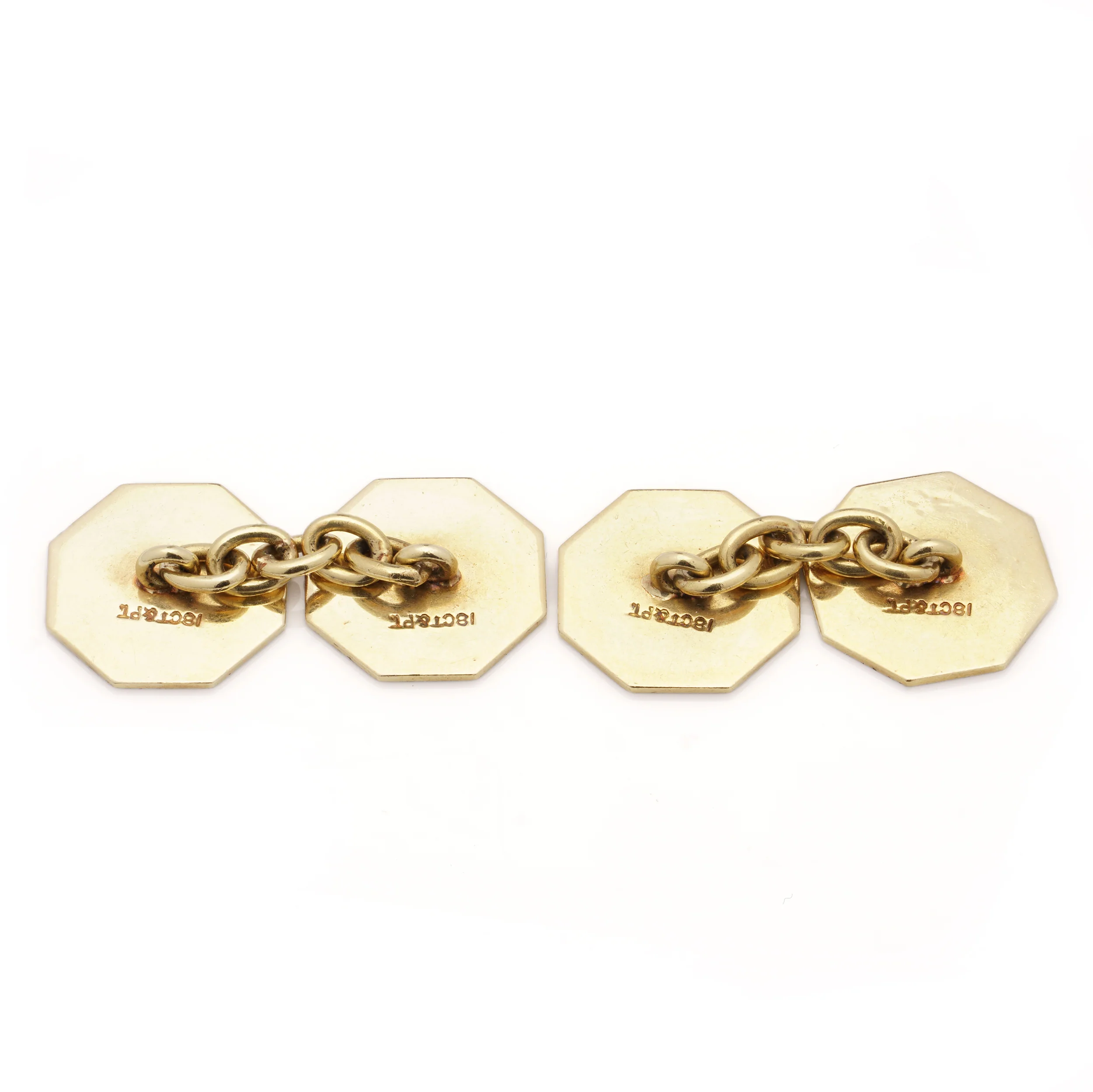 Platinum and Gold Cufflinks - Image 5