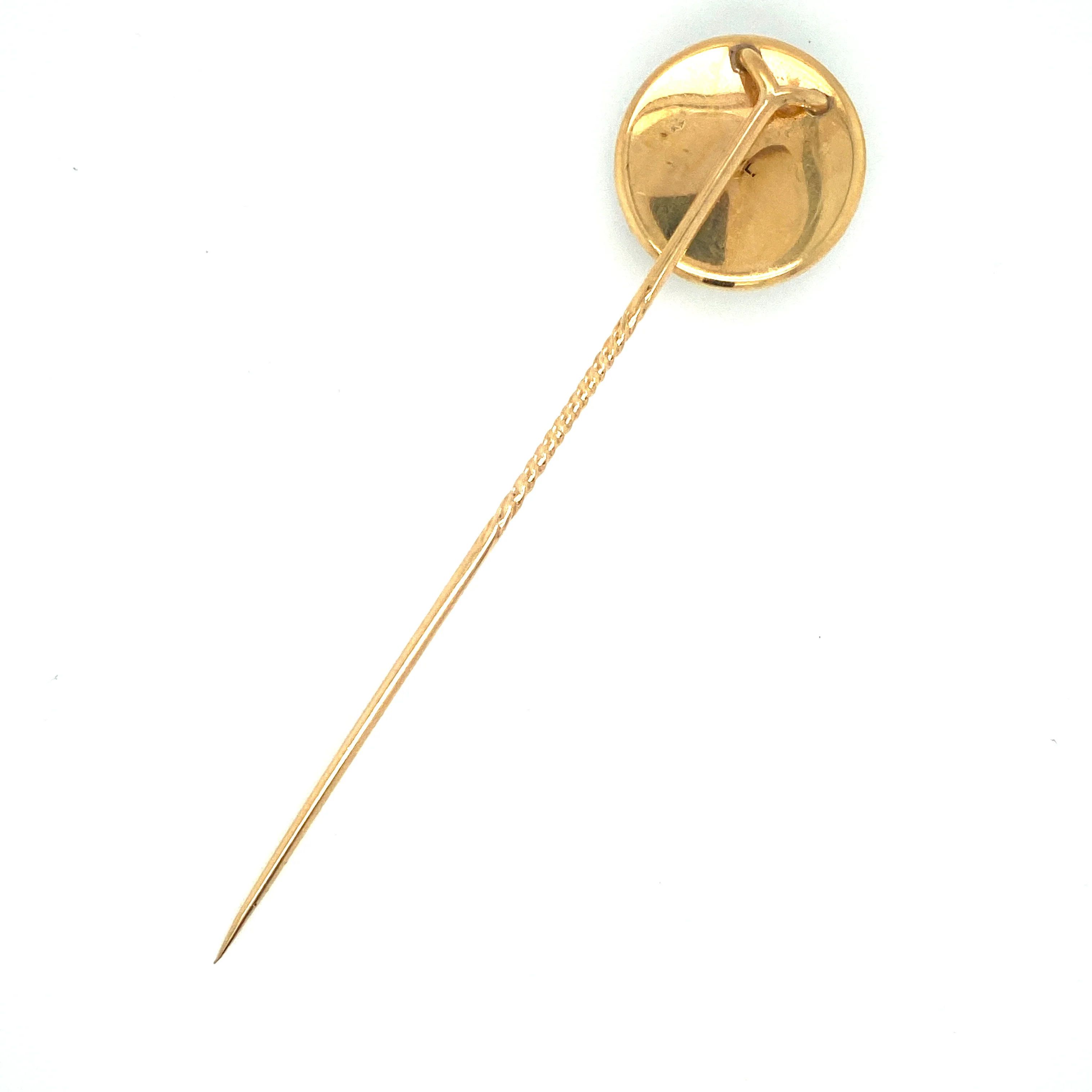 Reverse Intaglio Essex Crystal Polo Match Stickpin - Image 4