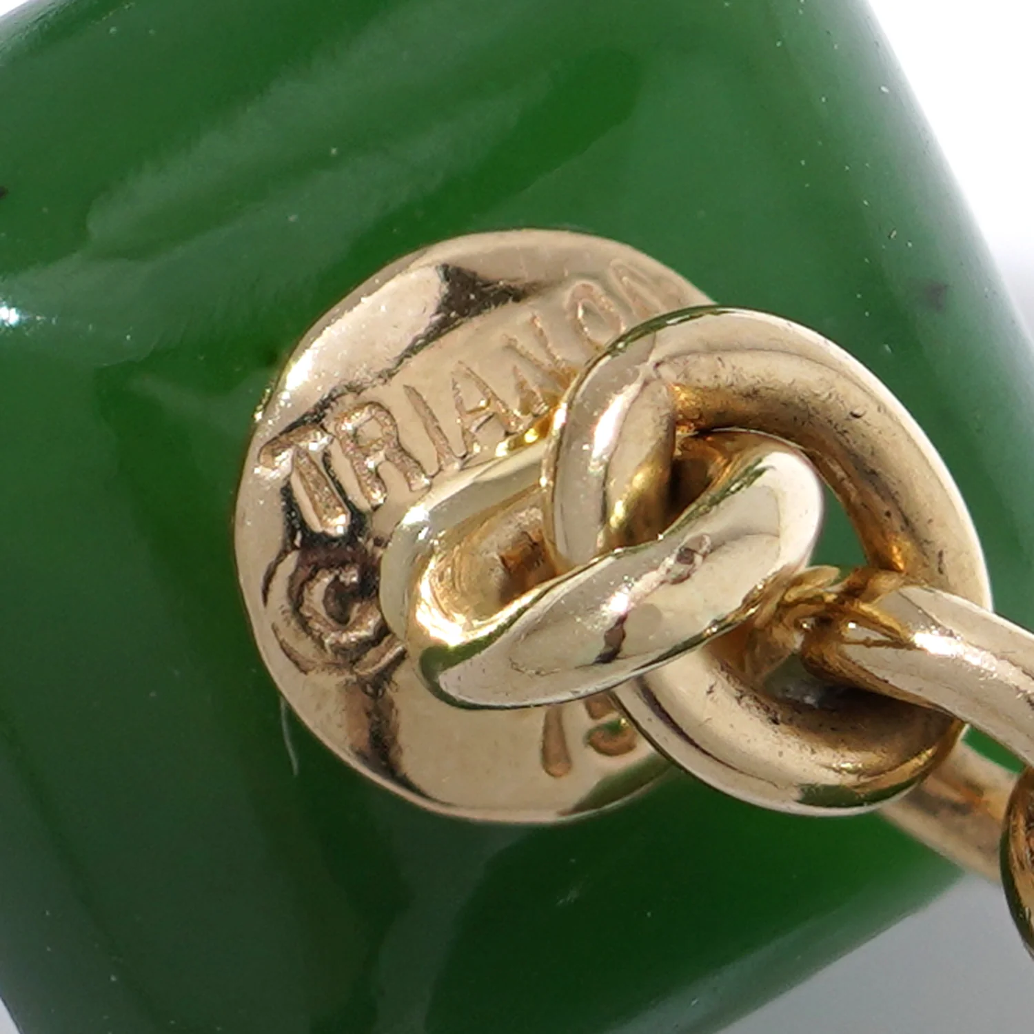 Ruby & Nephrite Jade Cufflinks - Image 4