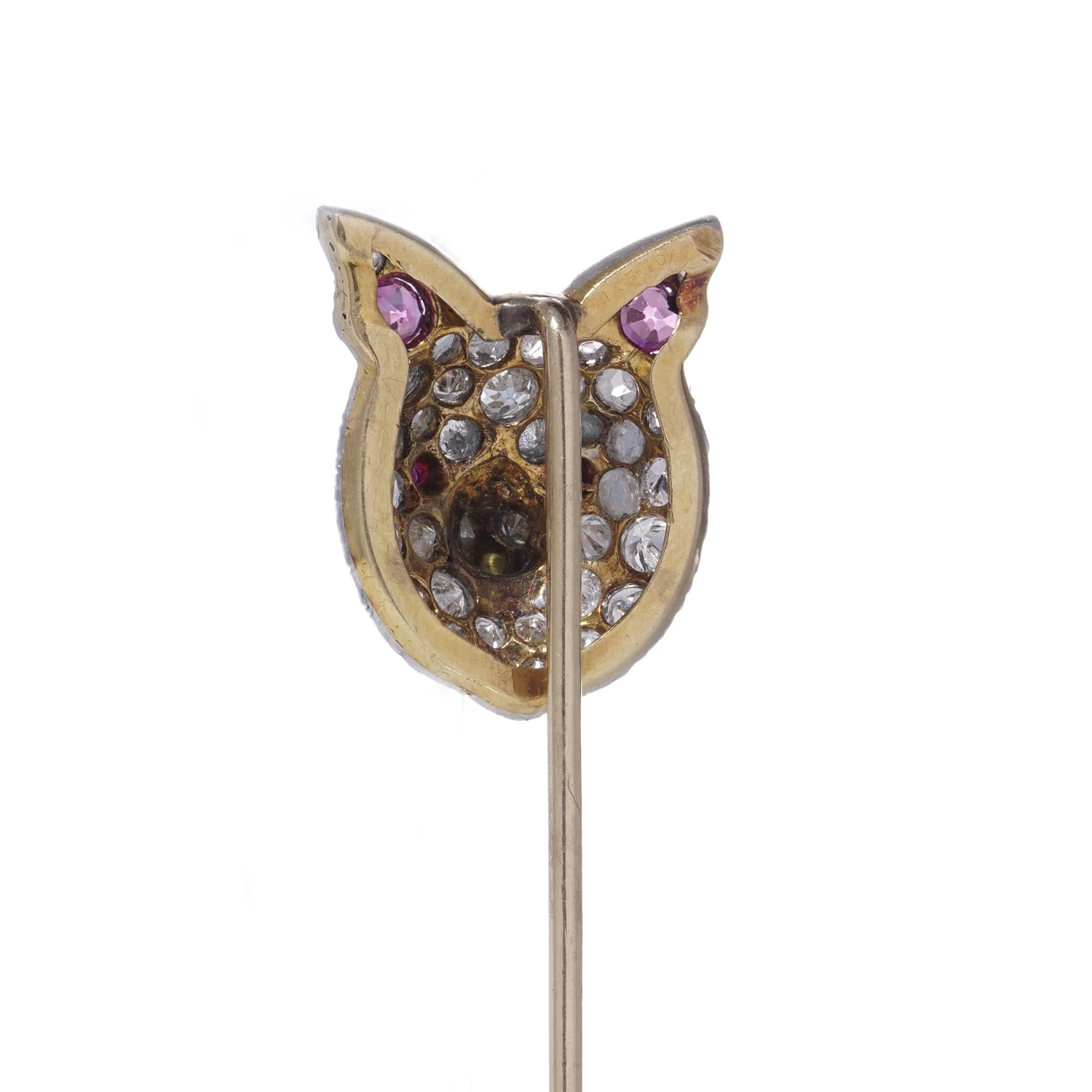 Sapphire & Diamond Fox Stickpin - Image 5