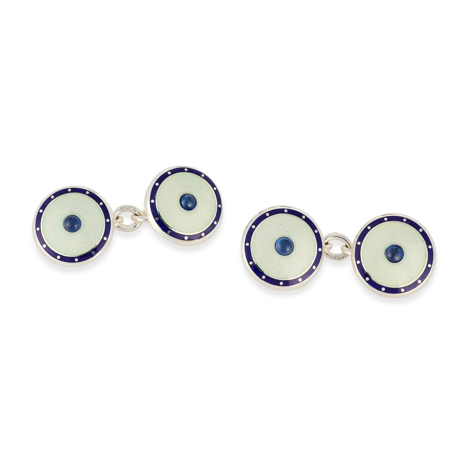 Sapphire & Enamel Dress Set - Image 3