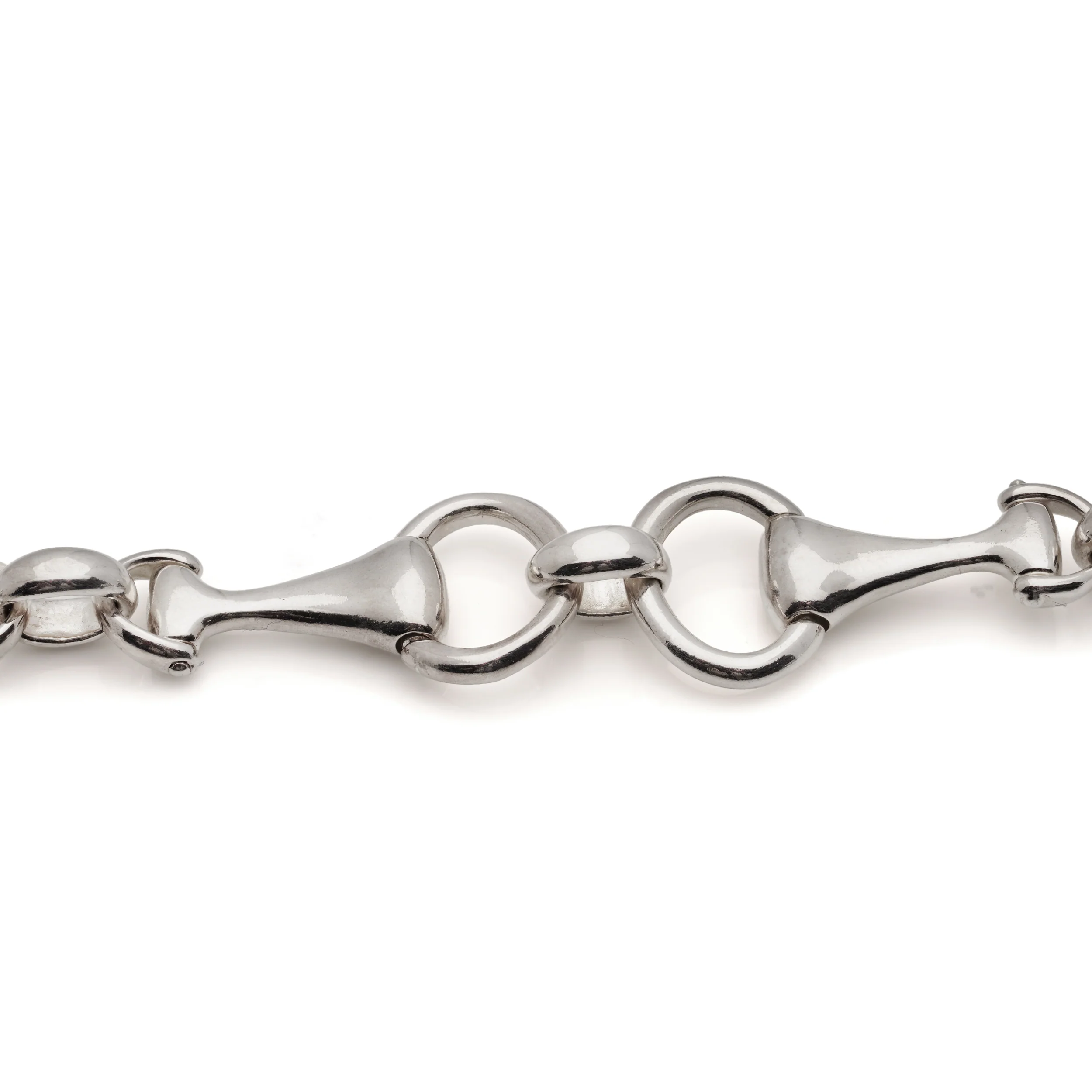 Silver Snaffle Bracelet - Image 4