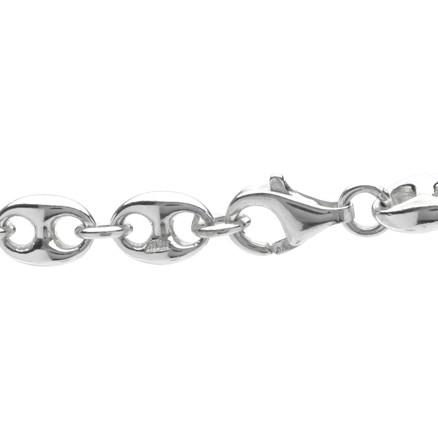 Sterling Silver Ship Link Necklace - Image 3