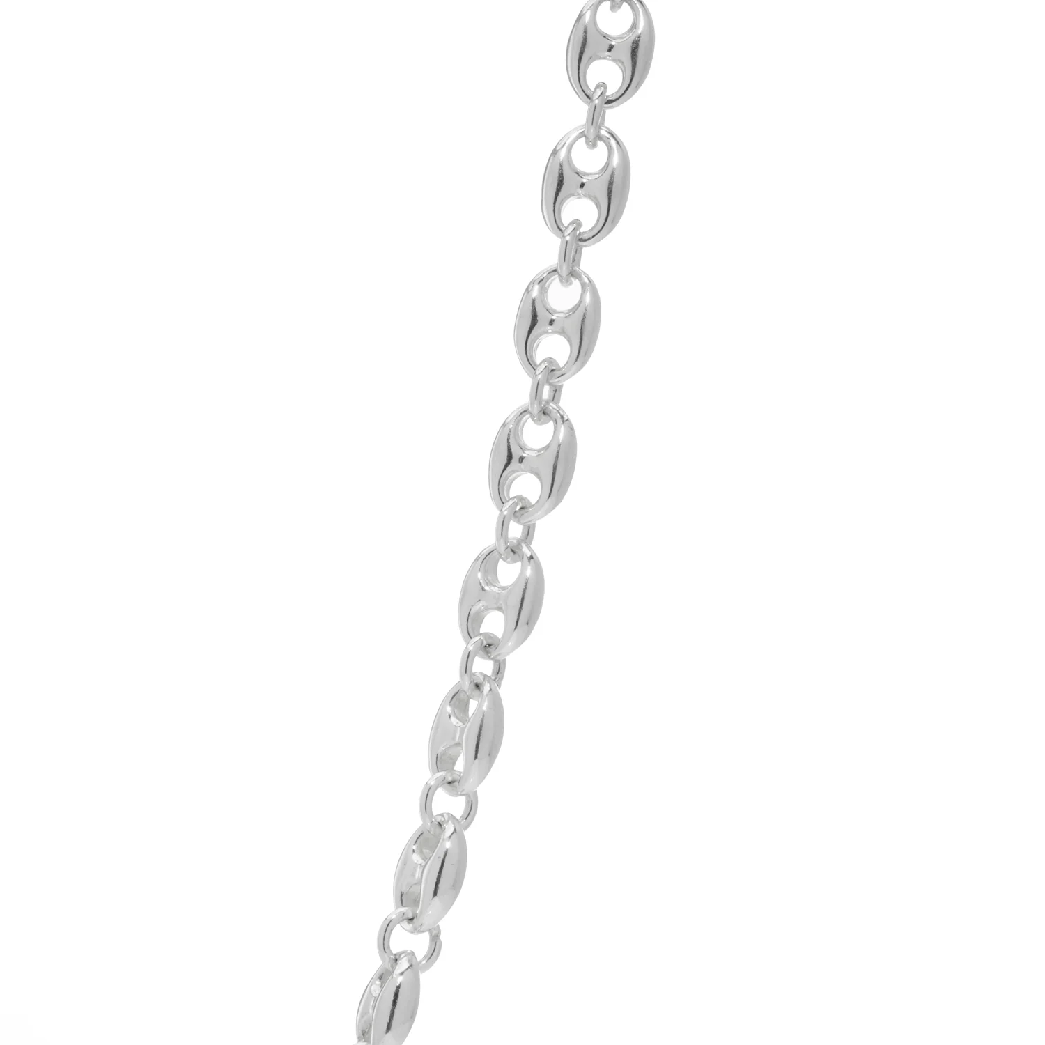 Sterling Silver Ship Link Necklace - Image 4