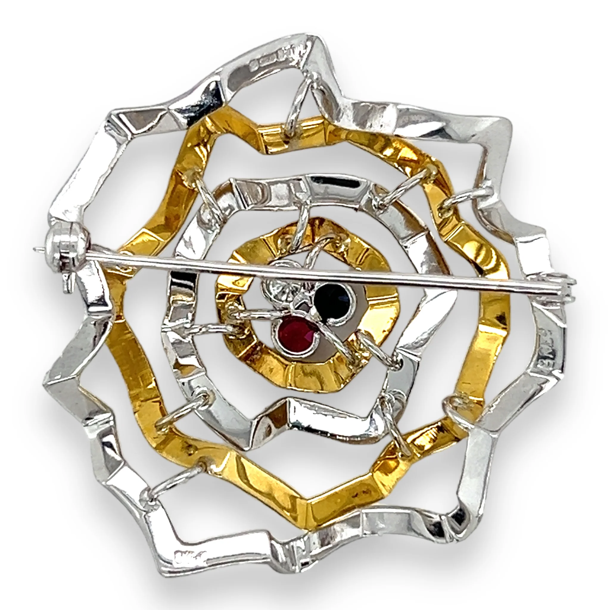 Stylised Spider Webb Brooch by Ben Rosenfeld - Image 3
