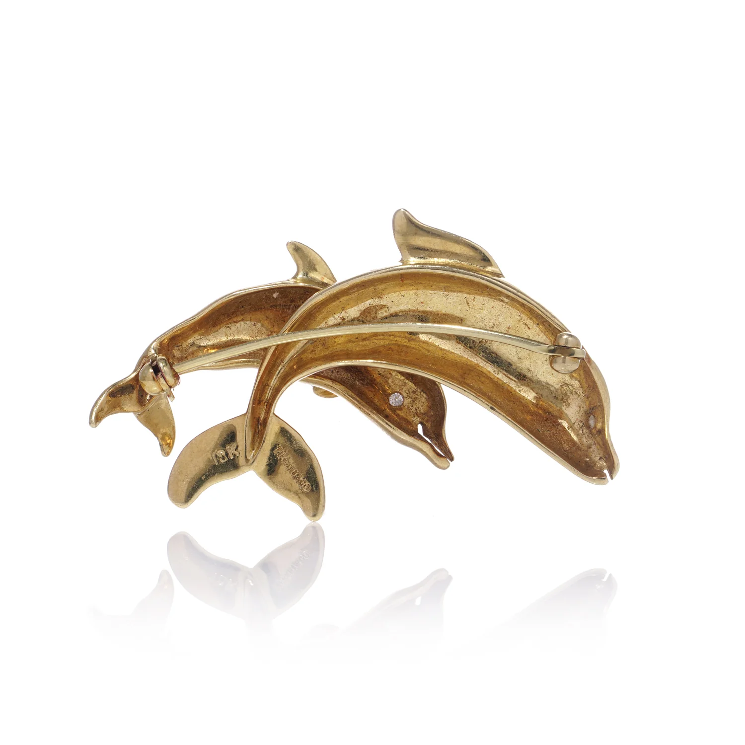 Tiffany & Co Dolphin Brooch - Image 3