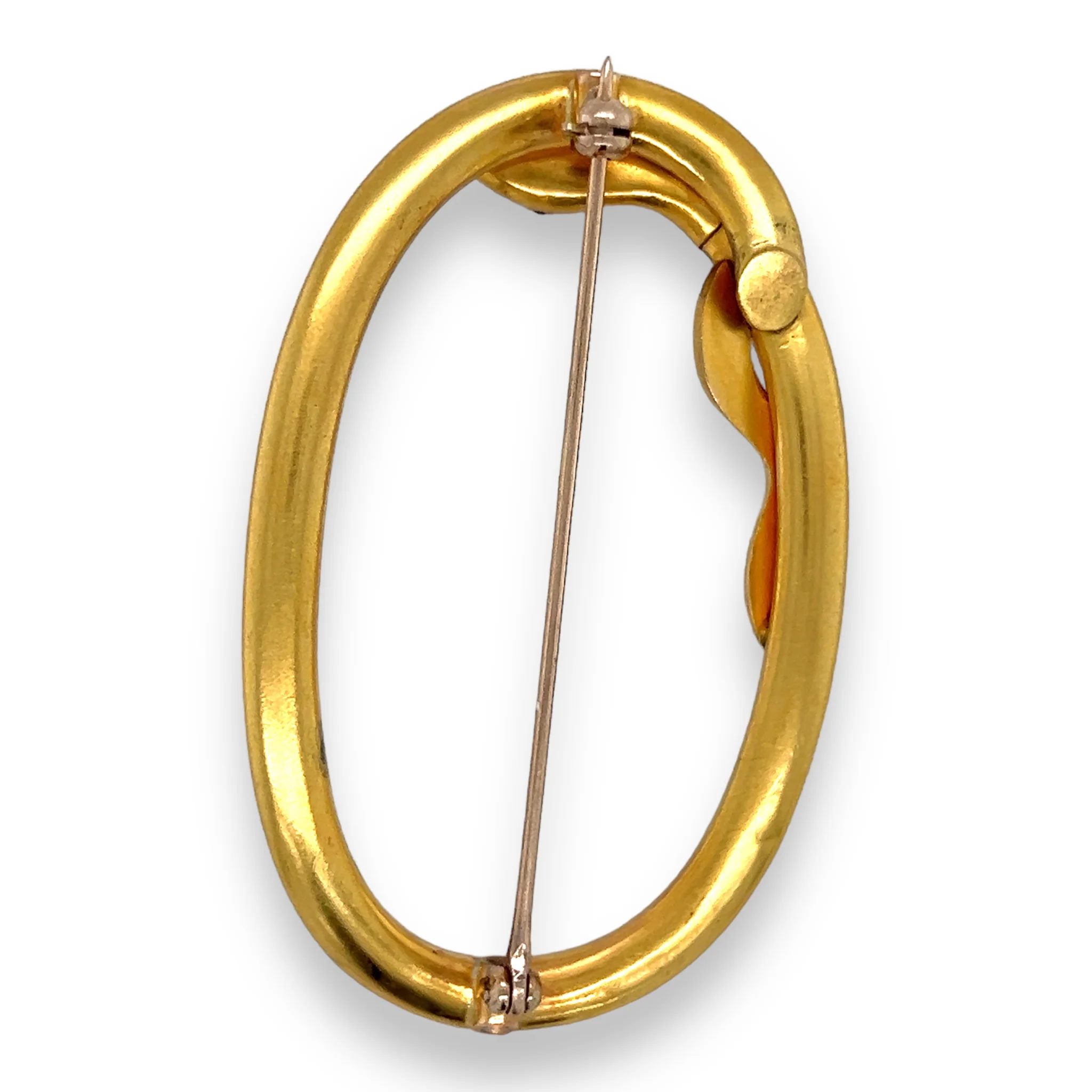 Victorian 18ct Gold Snake Brooch - Image 7