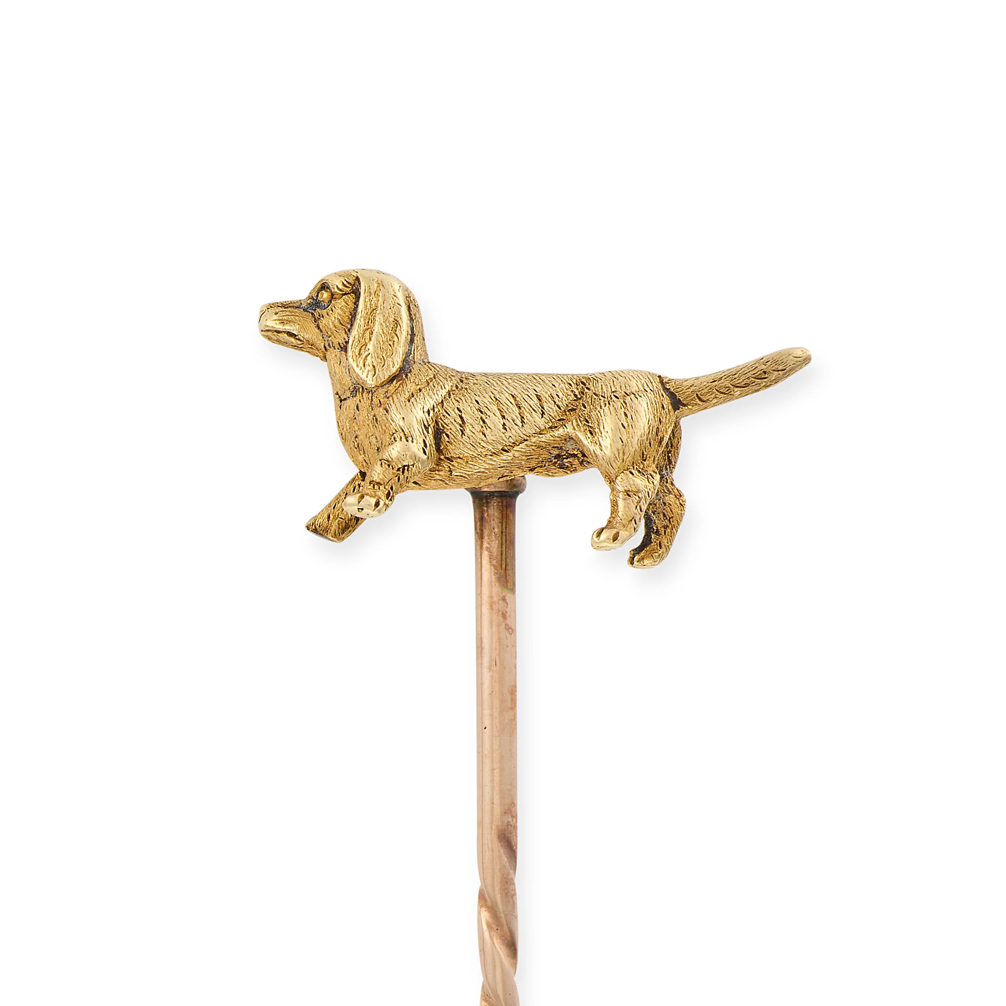 Victorian Dachshund Stickpin