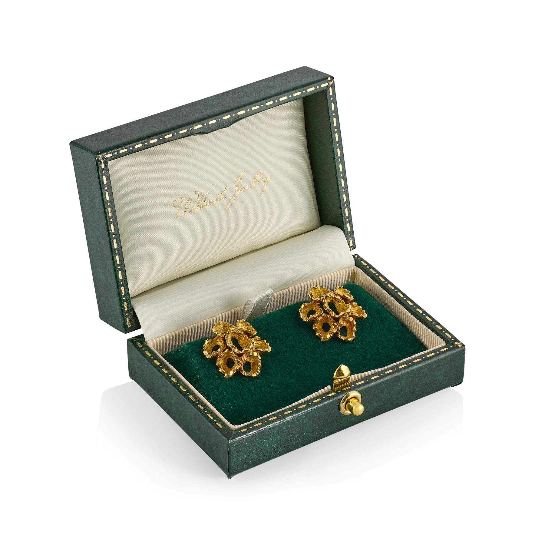 Vintage 18ct Gold Earrings - Image 3