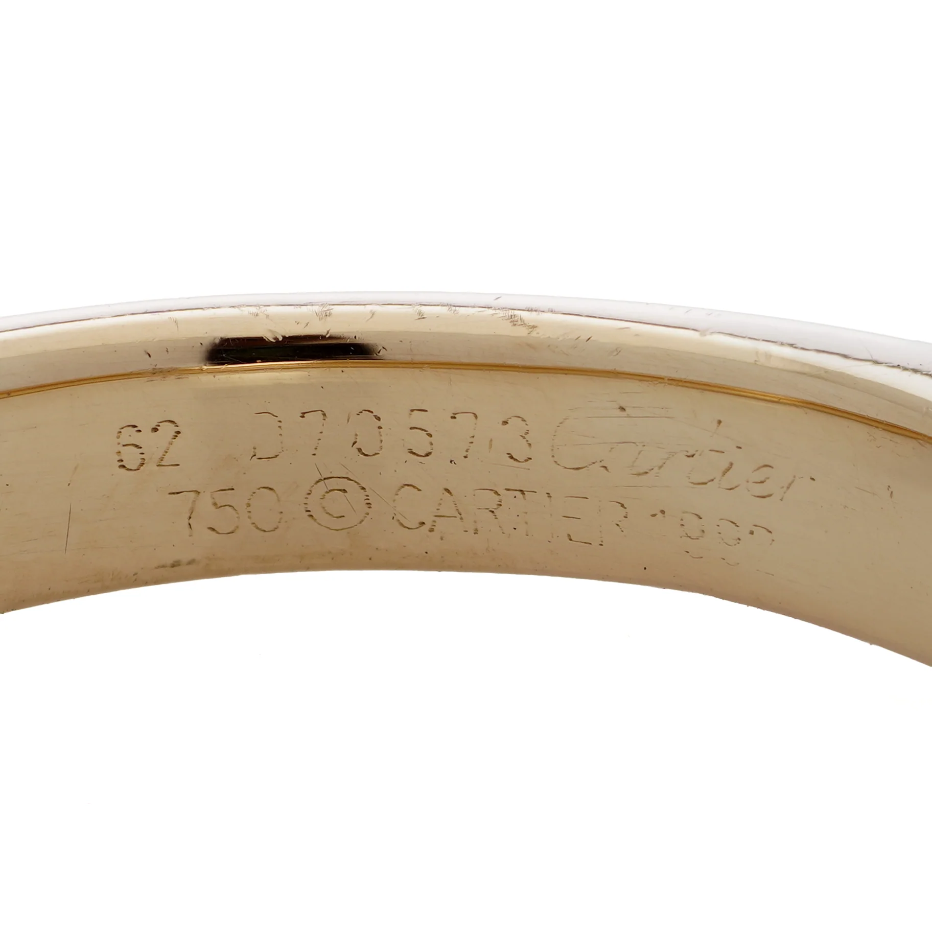 Vintage Cartier Wedding Band - Image 4